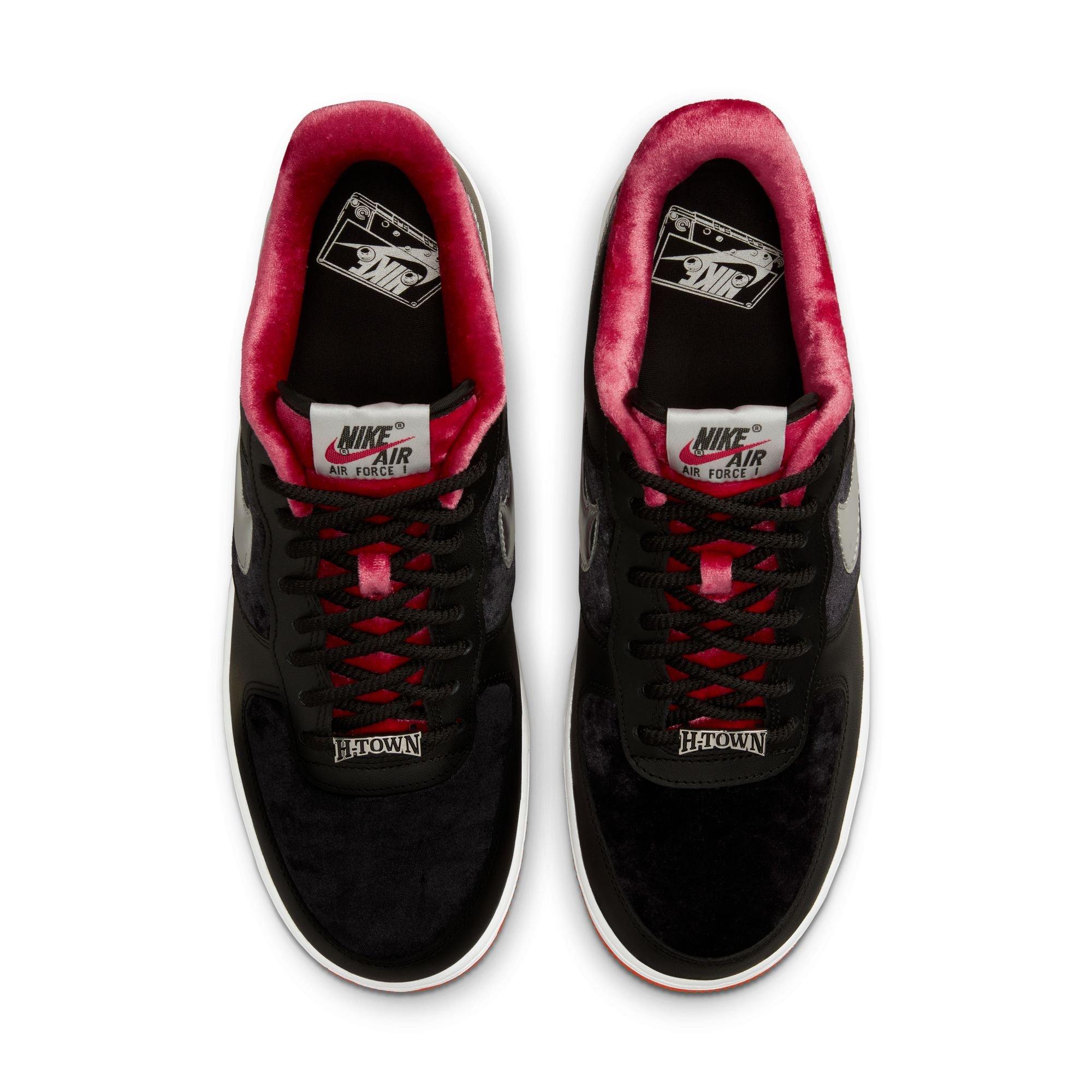 Nike Air Force 1 07 F Black University Red AJ1690-001 - Sneaker Bar Detroit