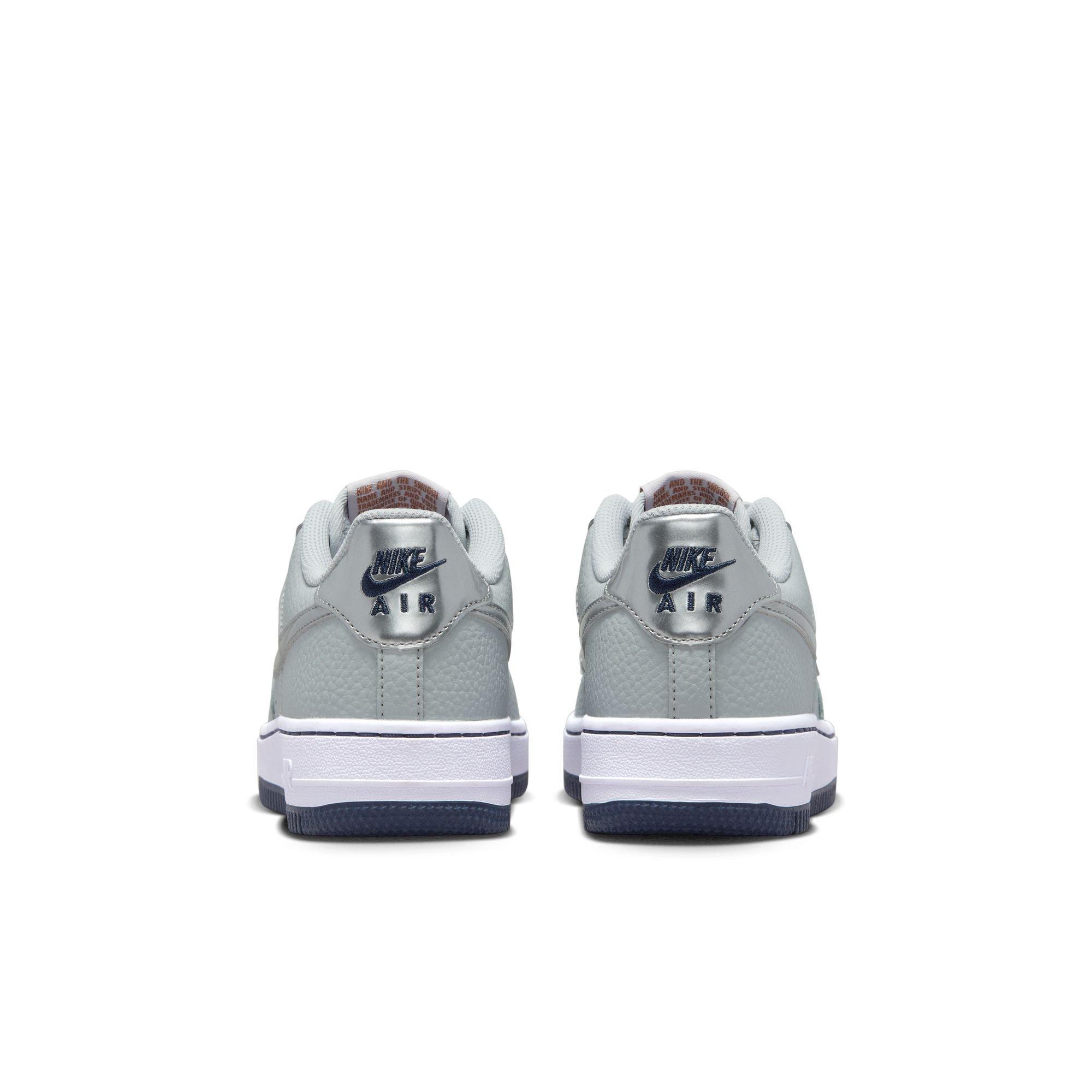 Nike Air Force 1 Shadow White/Metallic Silver/Pure Platinum Women's Shoe  - Hibbett