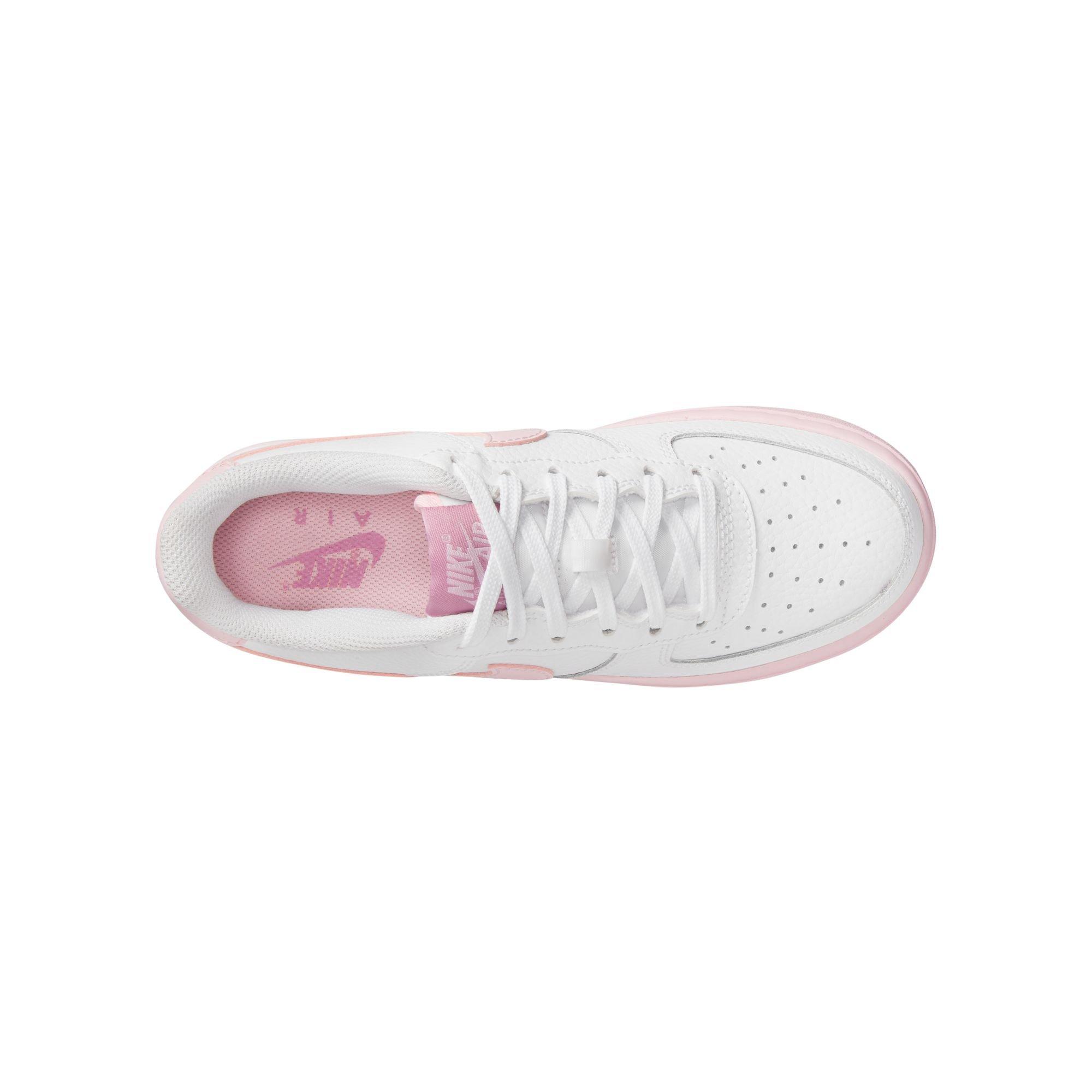 Nike Air Force 1 LV8 White/Coconut Milk/Mint Foam Grade School Girls'  Shoe - Hibbett