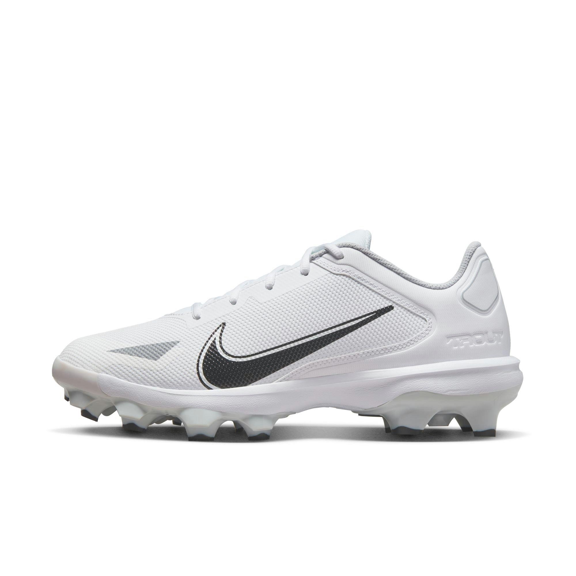 Nike Men's Force Zoom Trout 8 Pro NRG Metal Baseball Cleats, Size 13, White/Red/Orange