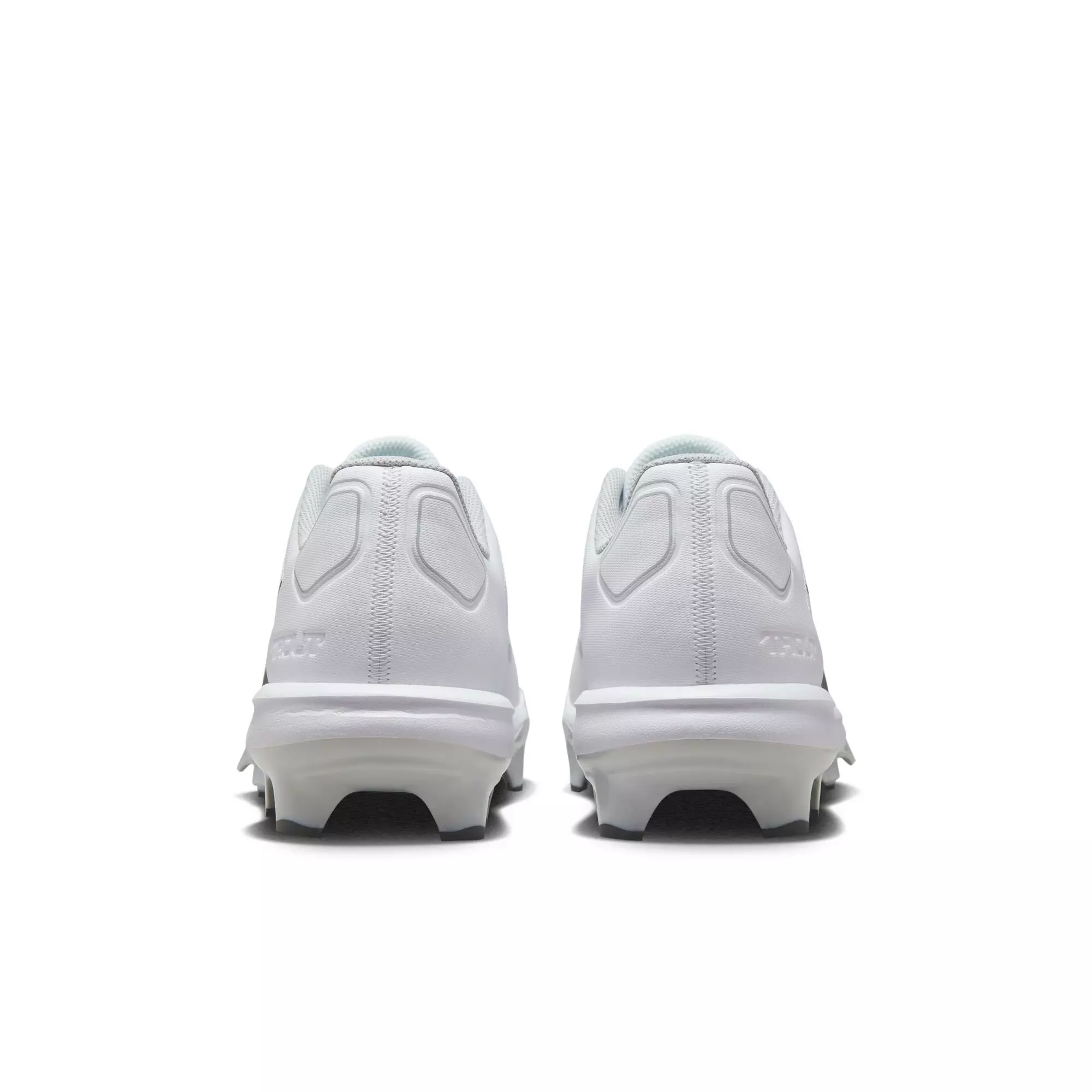 Nike Force Trout 8 Pro MCS "White/Black/Wolf Grey/Pure Platinum" Men's Baseball Cleat - WHITE/GREY