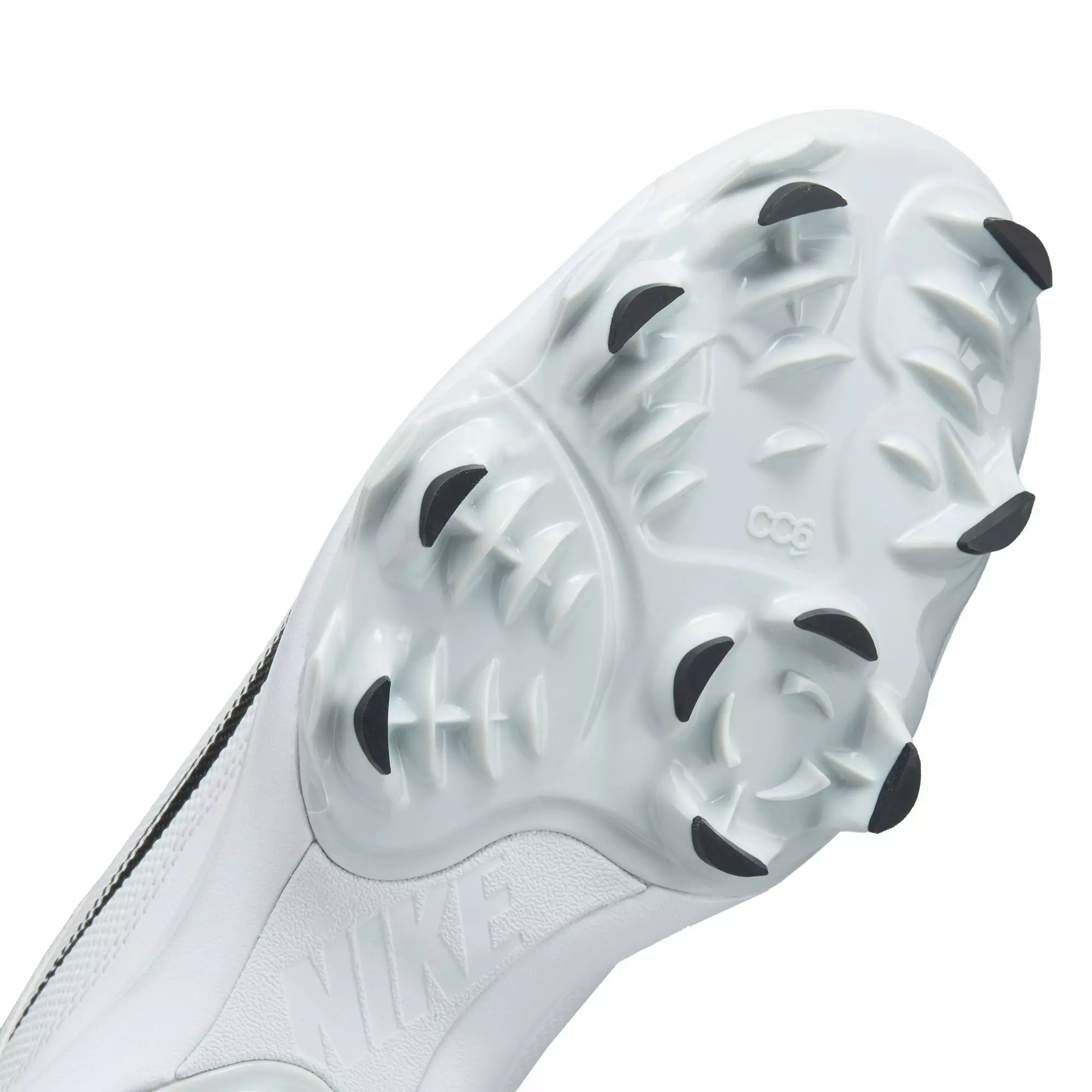 Nike Force Trout 8 Pro MCS "White/Black/Wolf Grey/Pure Platinum" Men's Baseball Cleat - WHITE/GREY