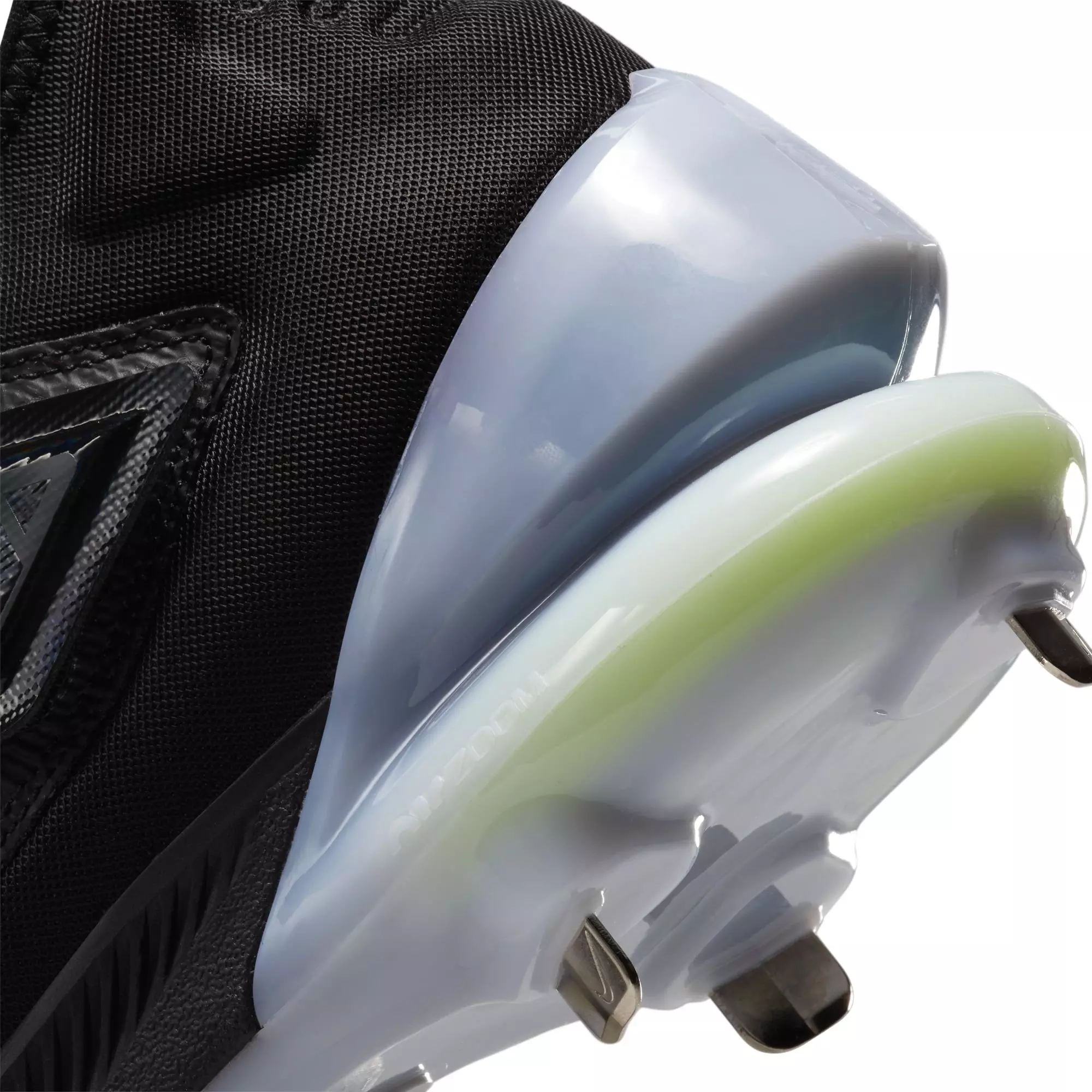 Nike Force Zoom Trout 8 Elite "Black/White/Smoke Grey" Men's Baseball Cleat - BLACK/WHITE