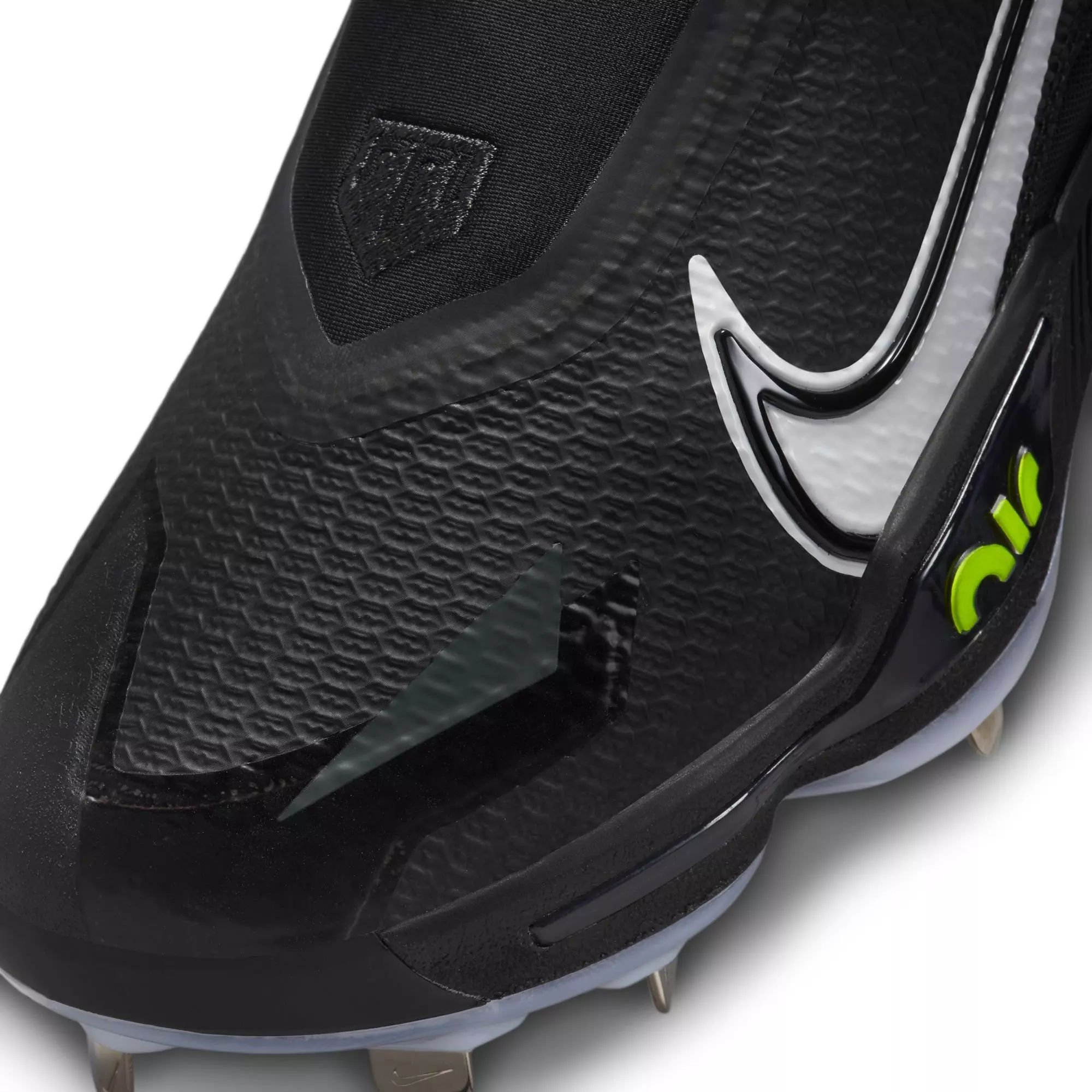 Nike Force Zoom Trout 8 Elite "Black/White/Smoke Grey" Men's Baseball Cleat - BLACK/WHITE