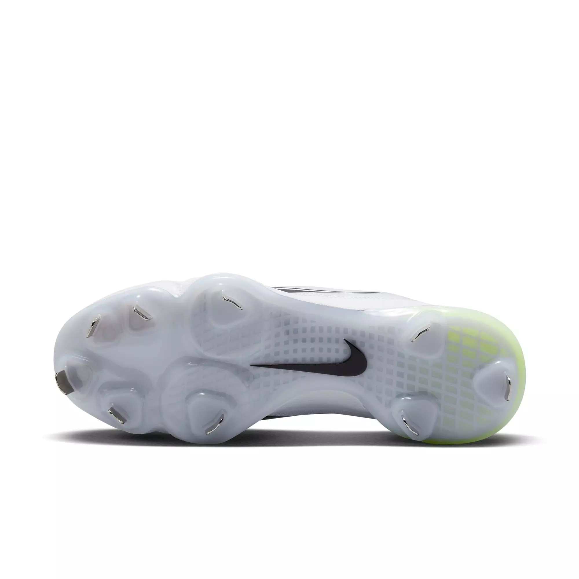 Nike Force Zoom Trout 8 Pro "White/Black/Wolf Grey/Pure Platinum" Men's Baseball Cleat - WHITE/BLACK
