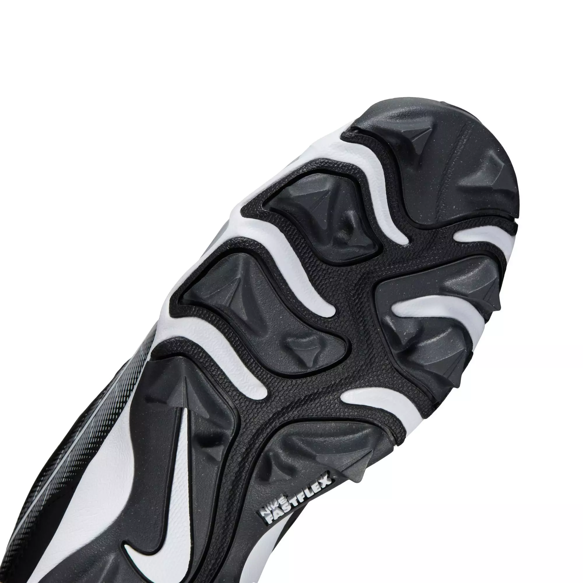 Nike Alpha Huarache 4 Keystone "Black/White/Smoke Grey" Preschool Boys' Baseball Cleat - BLACK/WHITE