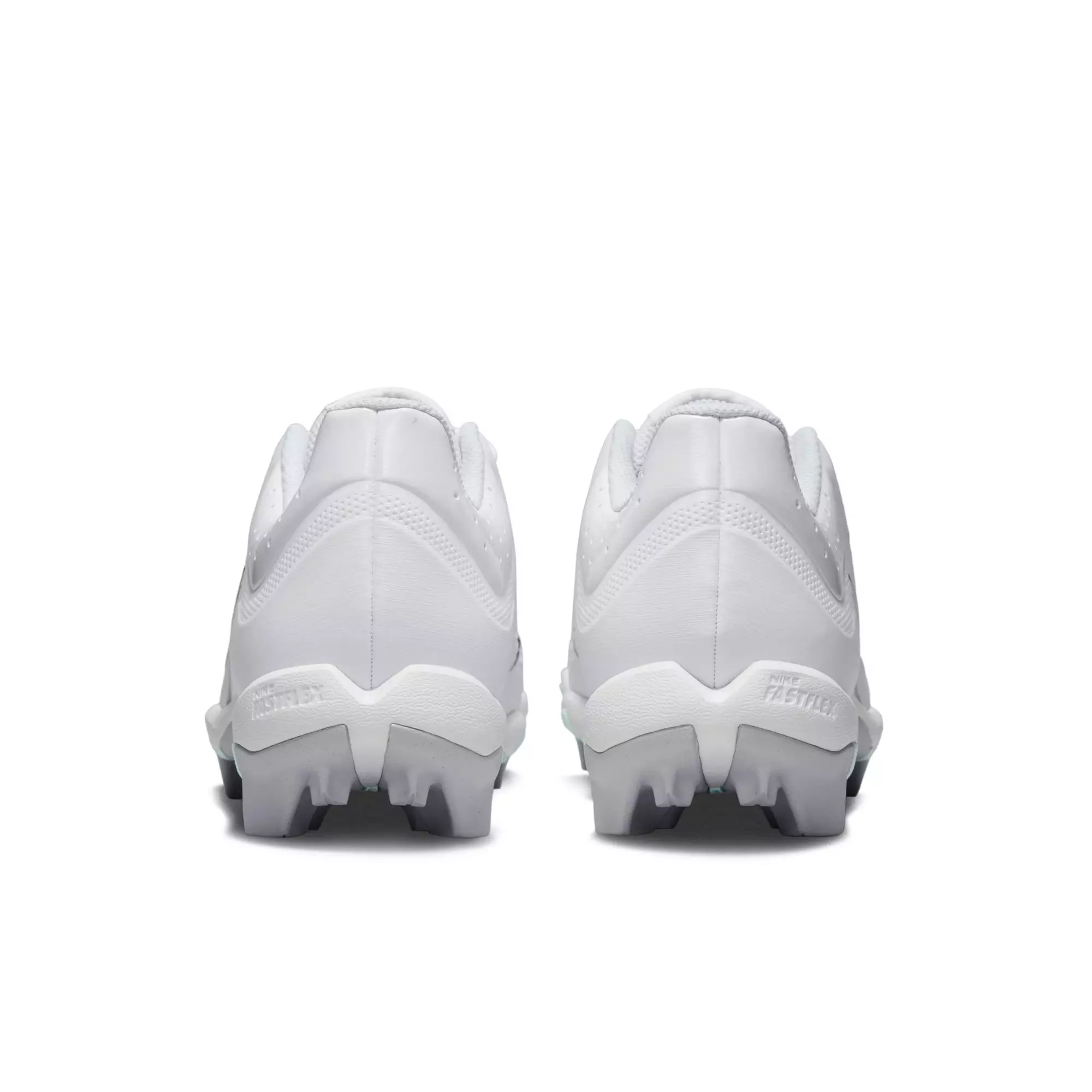 Nike Hyperdiamond 4 Keystone "White/Black/Pure Platinum/Wolf Grey" Women's Softball Cleat - WHITE/GREY