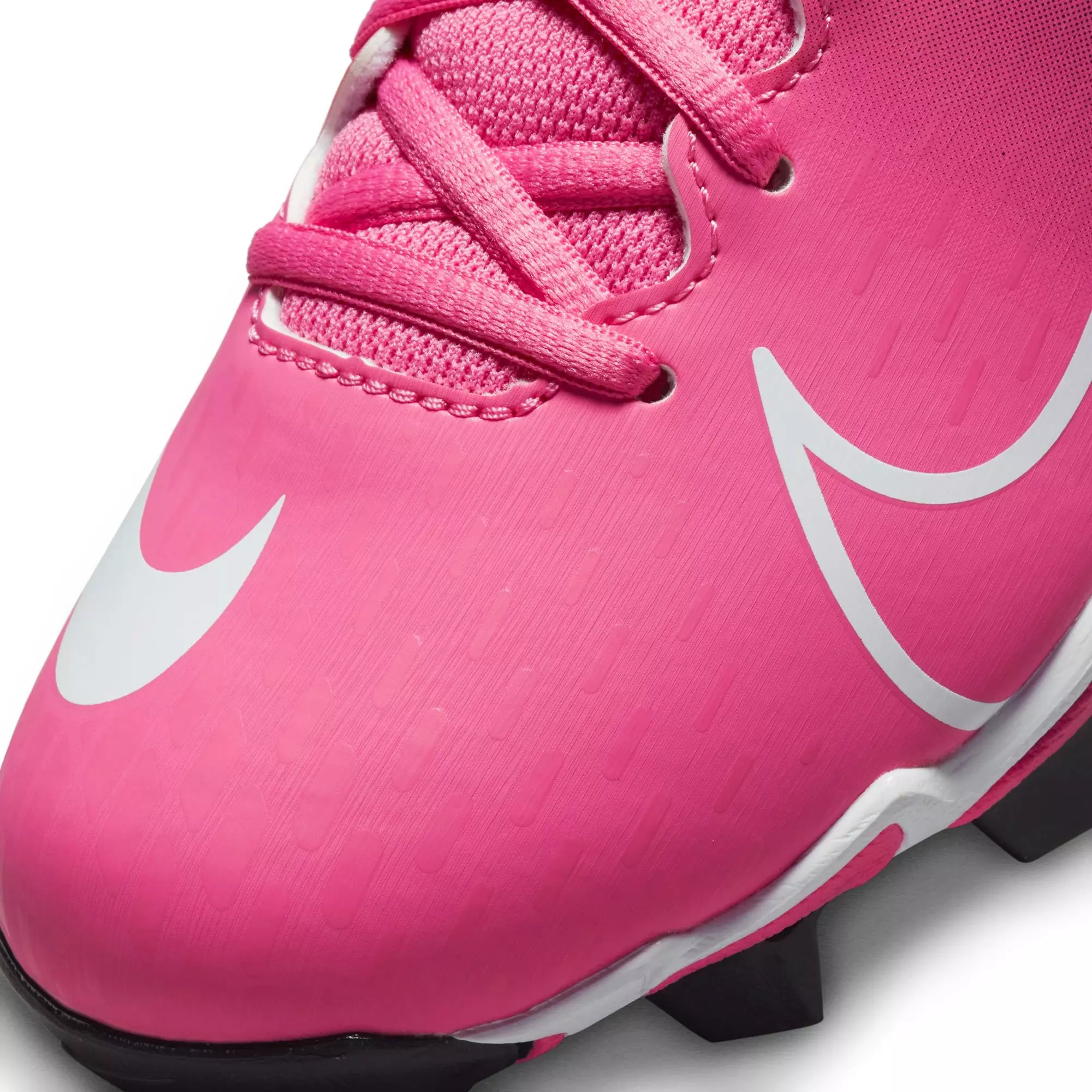 Nike Hyperdiamond 4 Keystone GG "Pinksicle/White/Black" Preschool Girls' Softball Cleat - BLACK/PINK