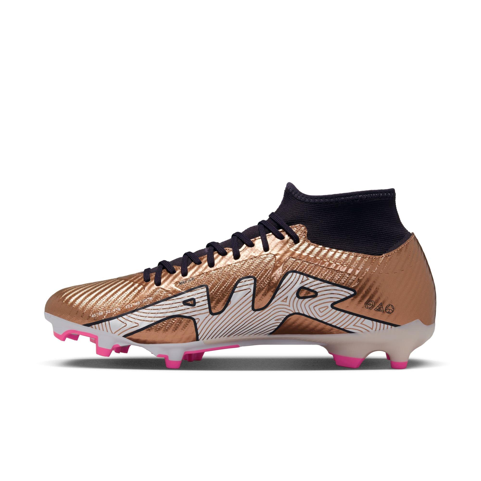 Nike Air Zoom Mercurial Vapor 15 Elite AG-PRO CR7 Personal Edition -  White/Metallic Copper/Concord