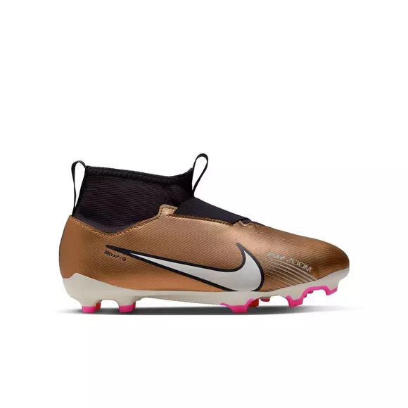 Nike Jr. Zoom Superfly 9 Academy MG "Metallic Copper" Grade School Kids' Soccer Cleat - Hibbett | City Gear