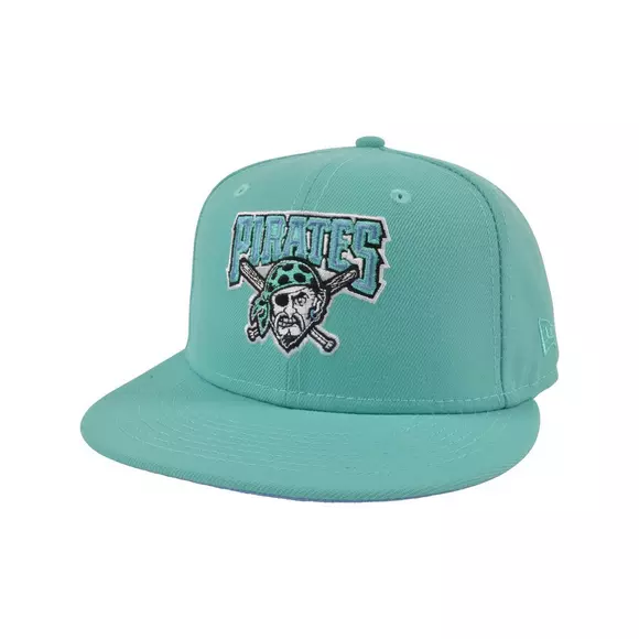 Men's New Era Light Blue Pittsburgh Pirates Color Pack 59FIFTY