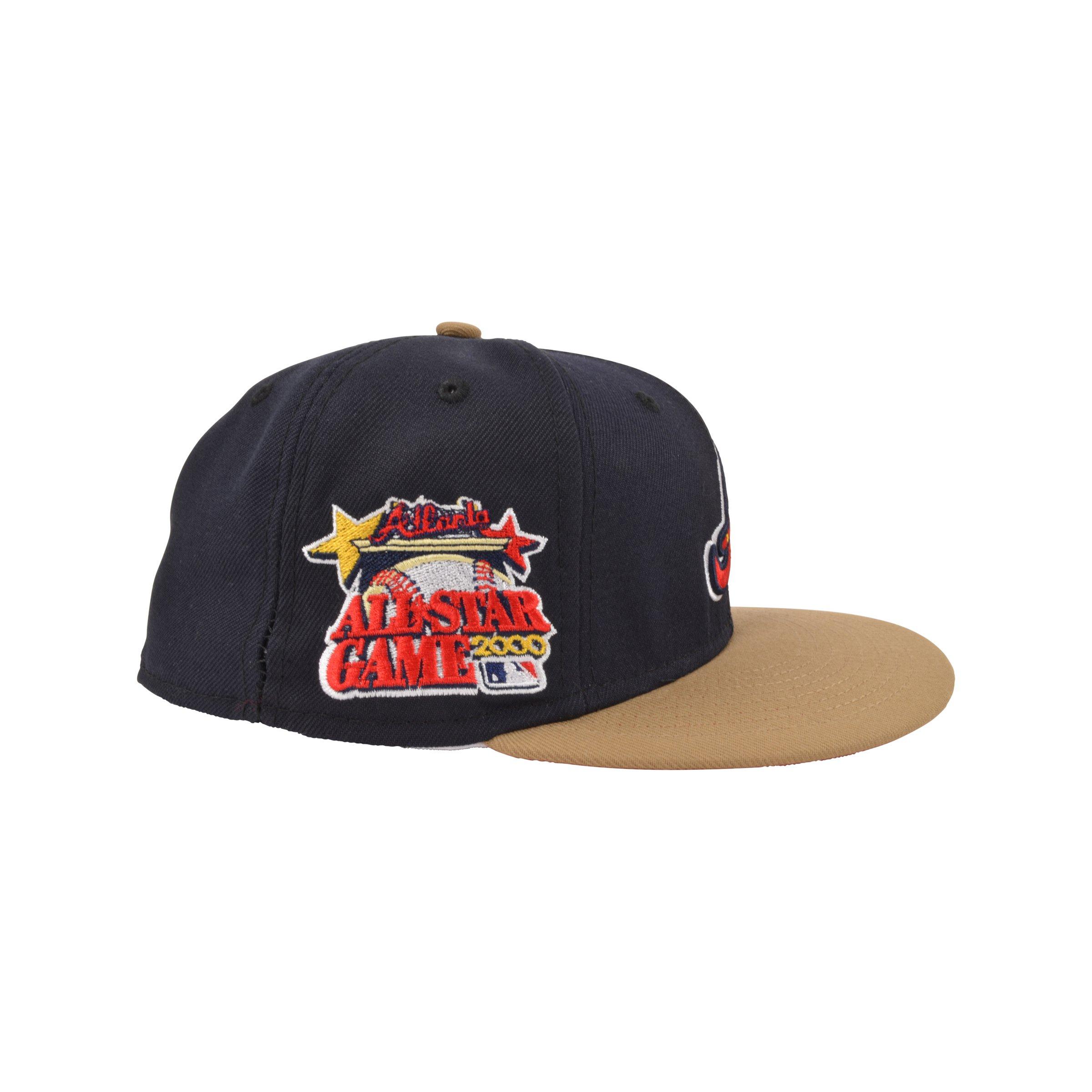 Atlanta Braves 2000 All-Star Game Off-White Burgundy 59Fifty Fitted Hat by  MLB x New Era