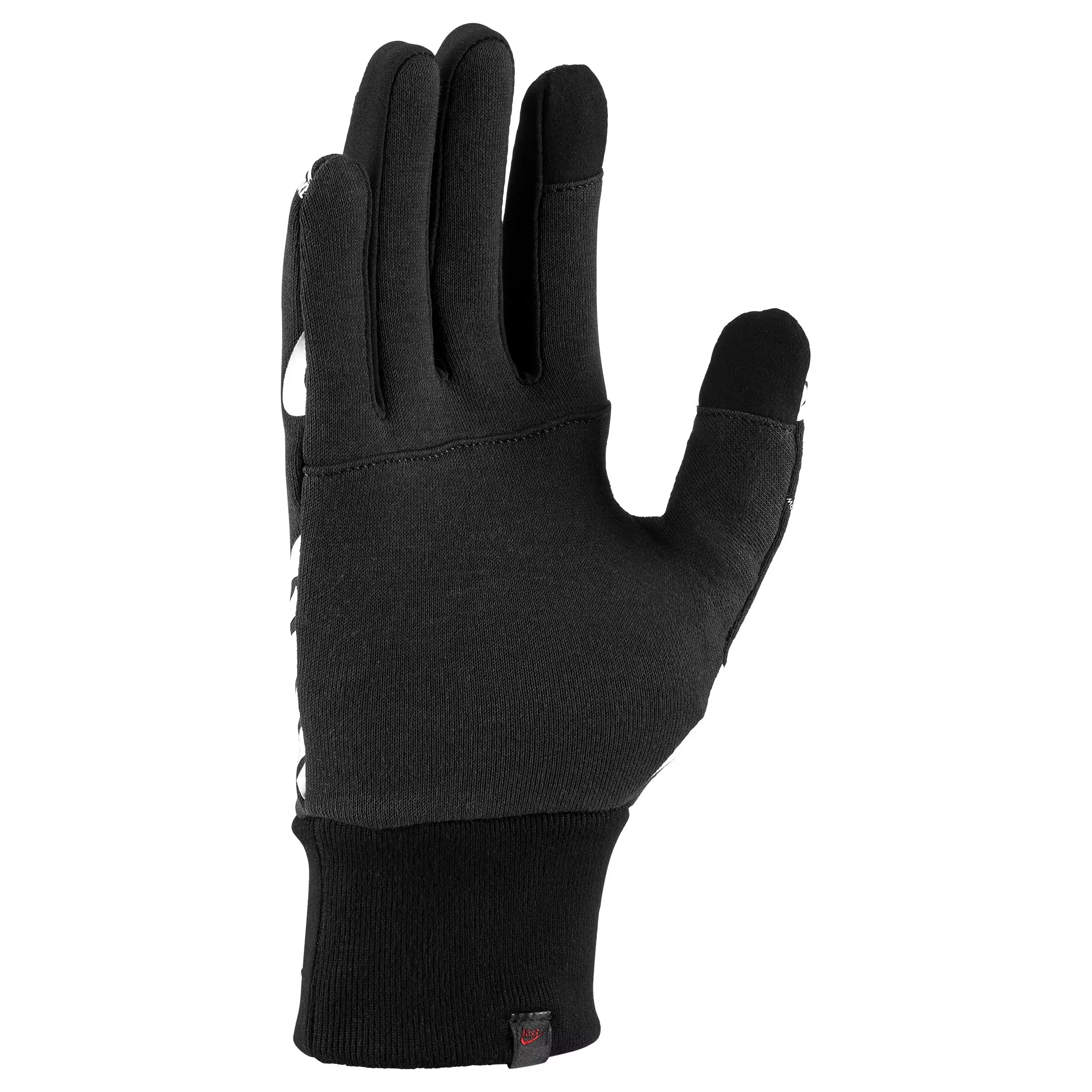 Nike Men's TG Club Fleece All Over Print 2.0 Gloves - BLACK/WHITE