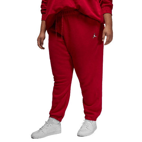 Jordan Women's Flight Fleece Pants-Red - Hibbett | City Gear