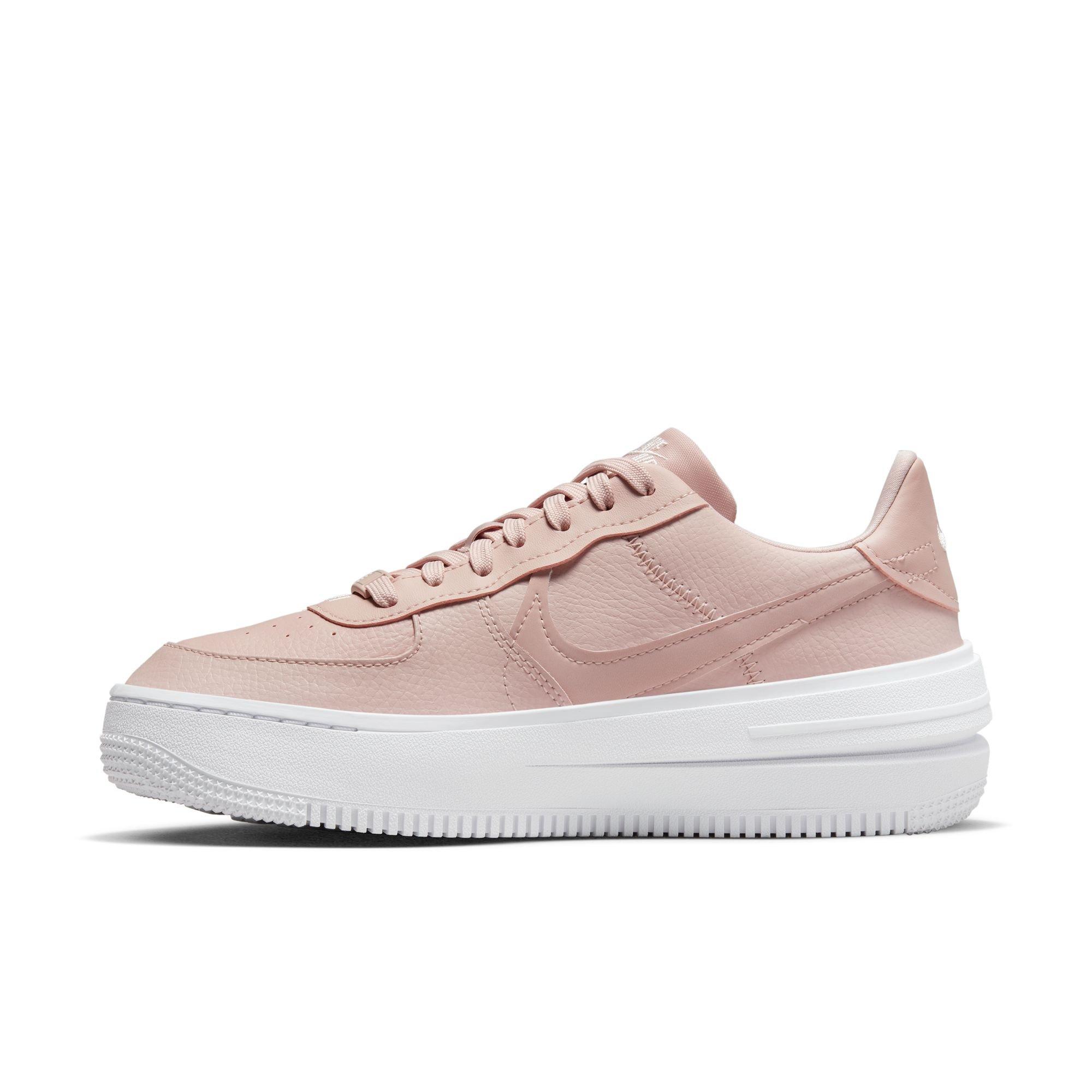 NIKE AIR FORCE 1 '07 TRIPLE WHITE PINK ROSE WOMEN/GIRL GS MULTI SIZE NEW AF1