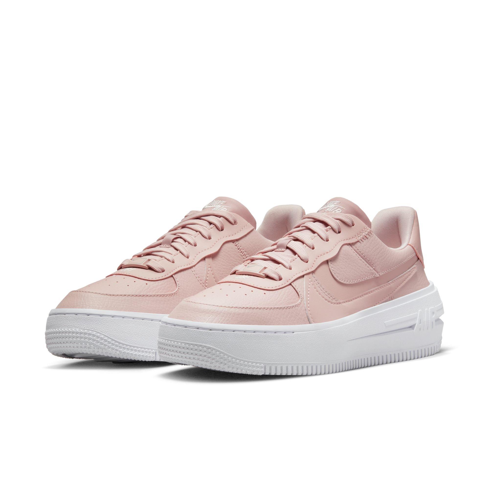 NIKE AIR FORCE 1 '07 TRIPLE WHITE PINK ROSE WOMEN/GIRL GS MULTI SIZE NEW AF1