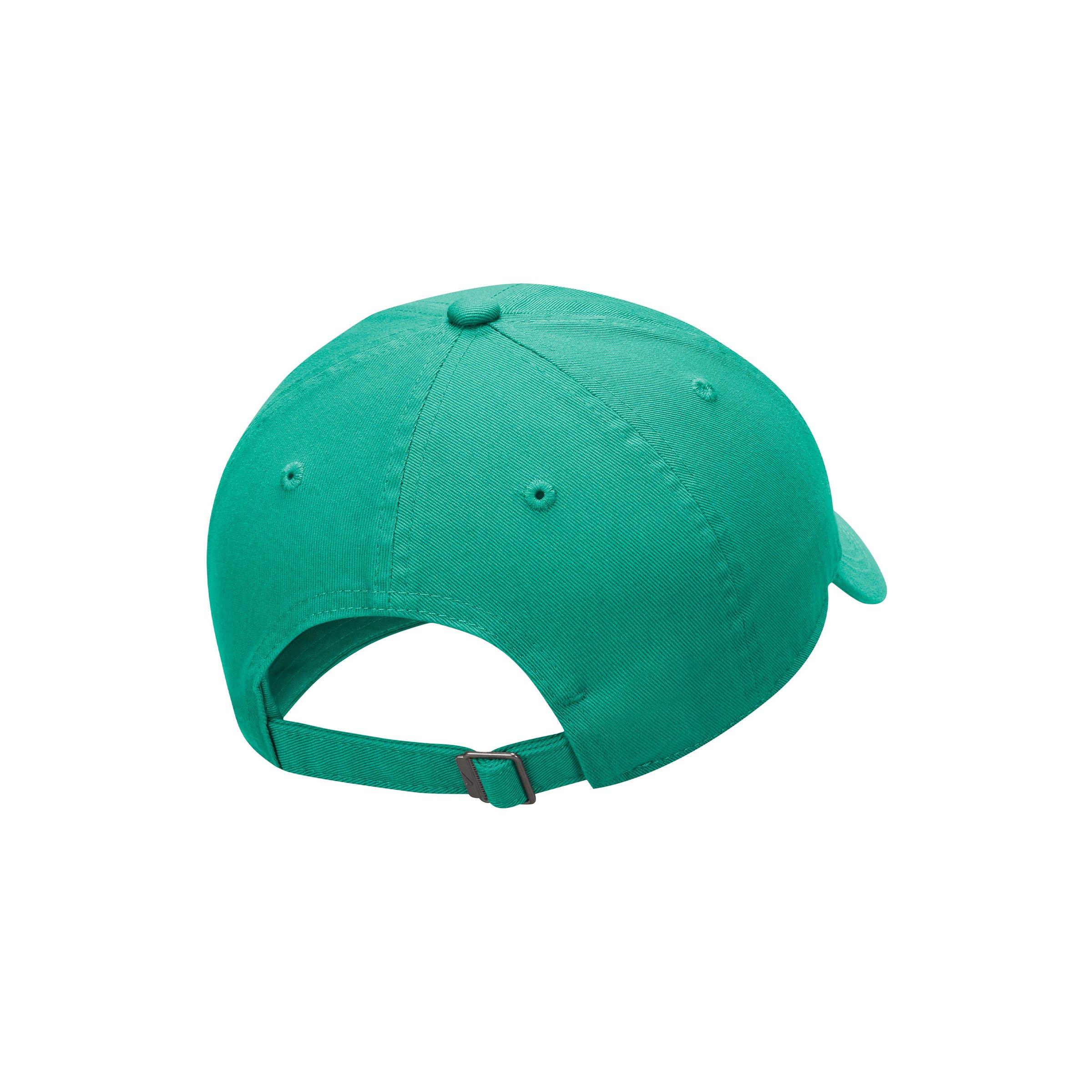 Nike Metal Swoosh Logo Heritage86 Adjustable Hat - Neon Green