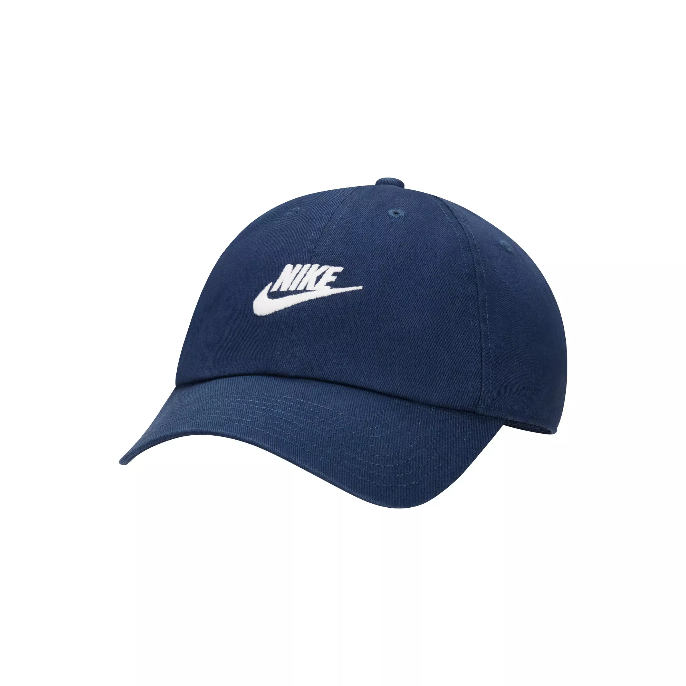 Nike Sportswear Heritage86 Futura Washed Adjustable Hat - Navy - NAVY