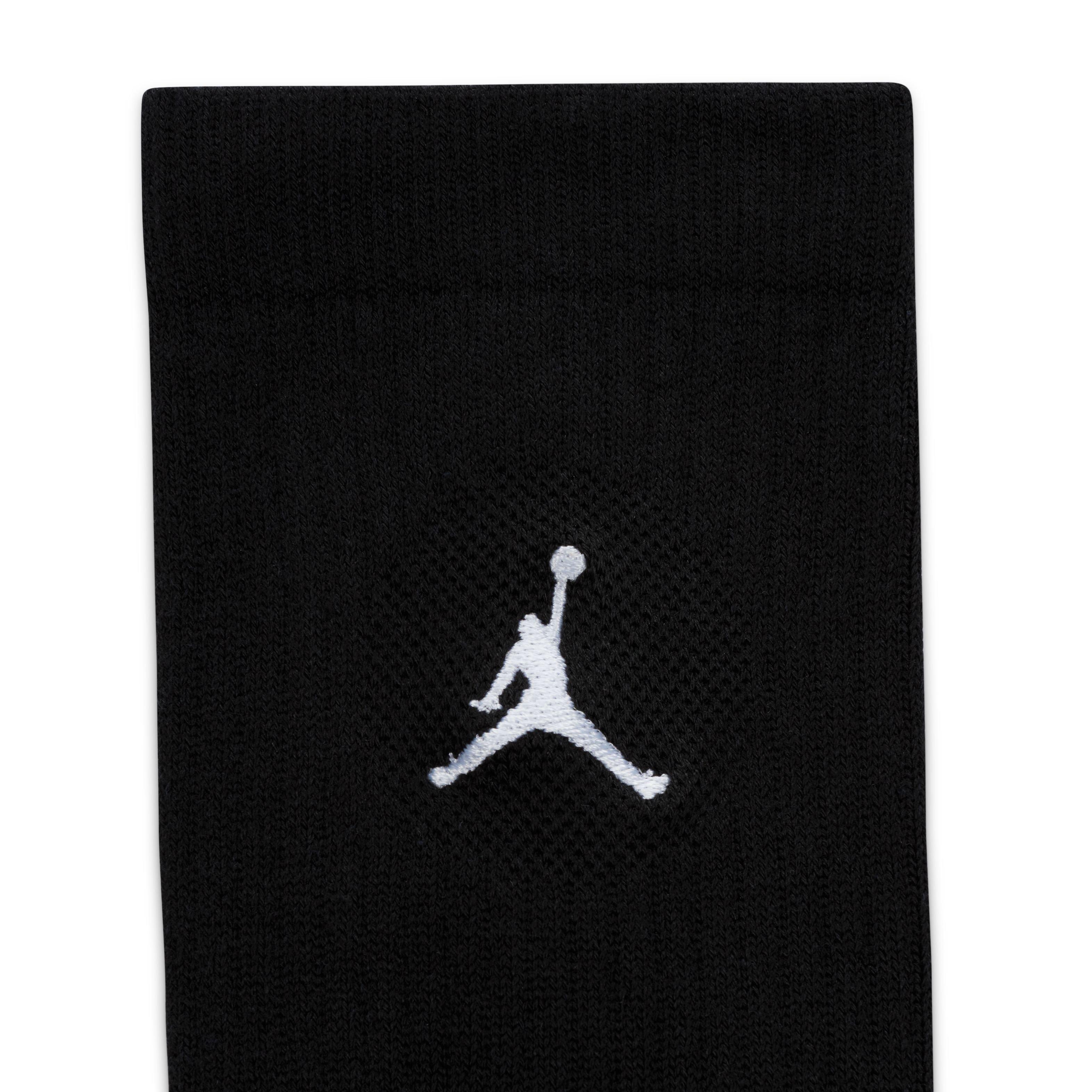 Jordan Everyday Crew Black Socks (3 Pairs)