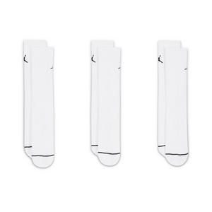 Jordan Everyday Crew Socks (3 Pairs)-White