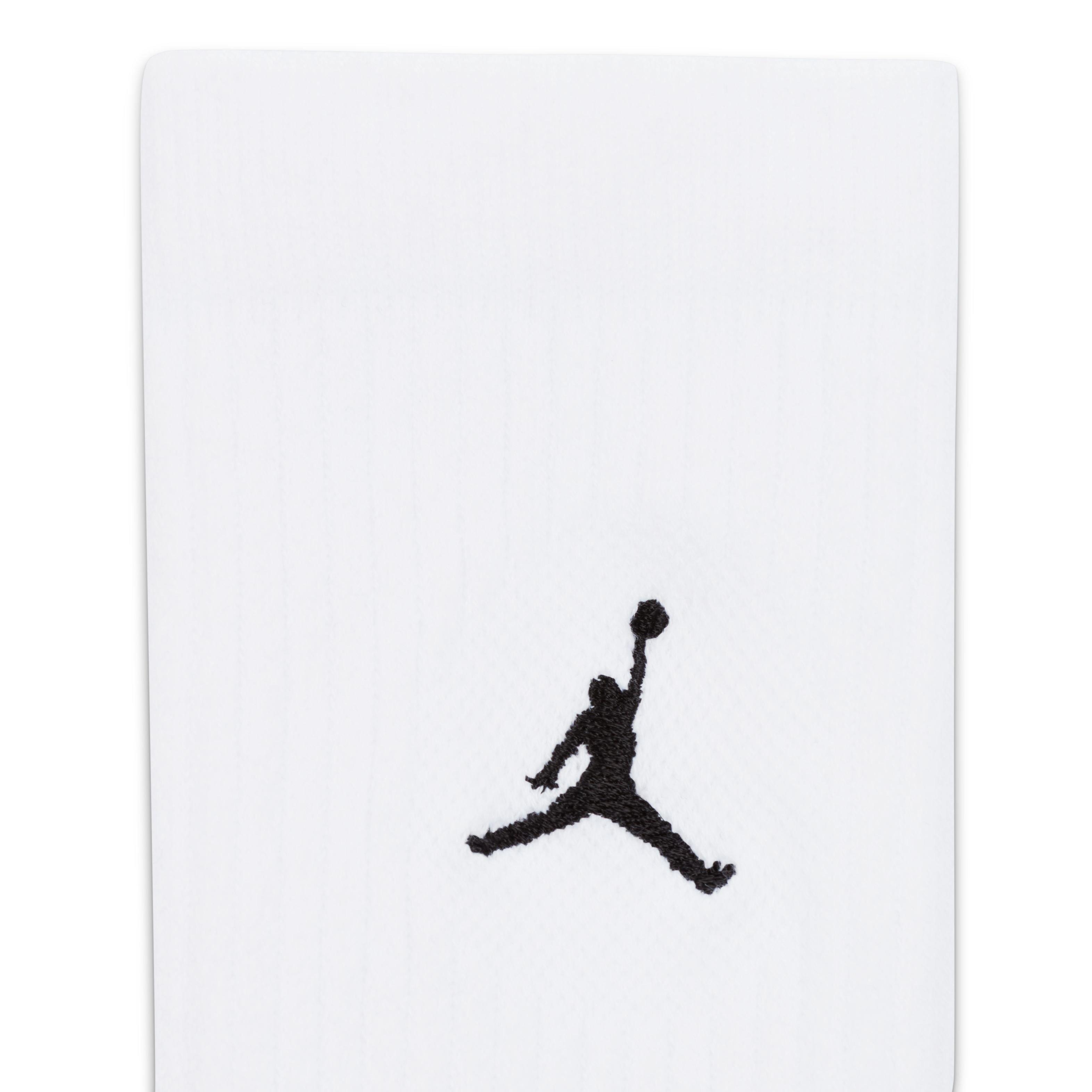 Jordan Everyday Crew White Socks (3 Pairs)