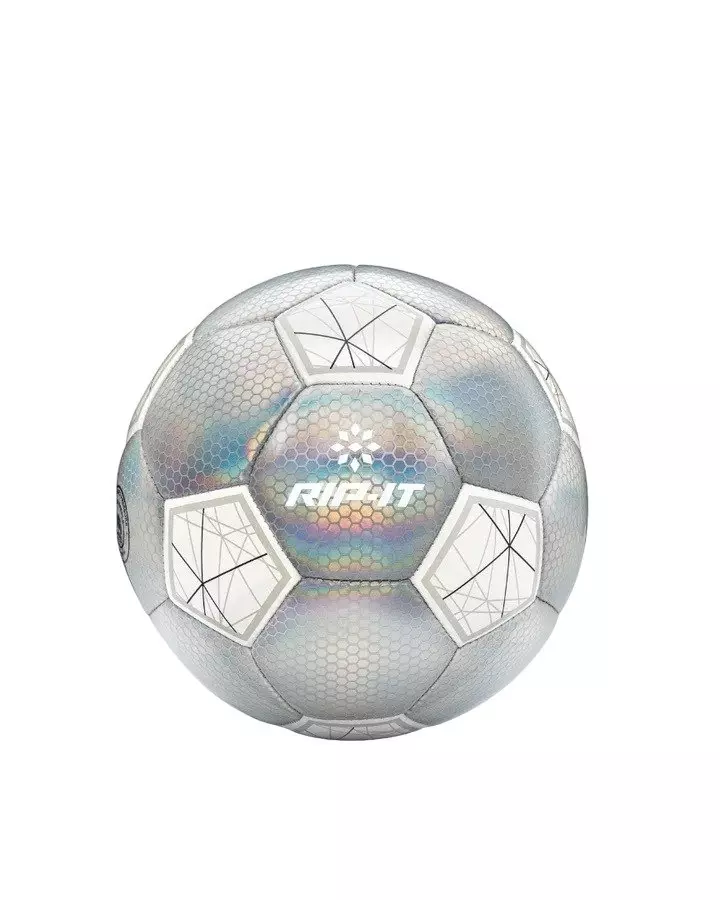RIP-IT Big Girls' Holographic Training Size 4 Soccer Ball -Iridescent - IRIDESCENT