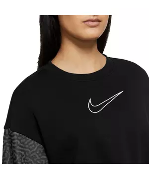 Støjende Andragende ikke noget Nike Women's Sportswear Sport Shine Cropped Crew Sweatshirt-Black - Hibbett  | City Gear