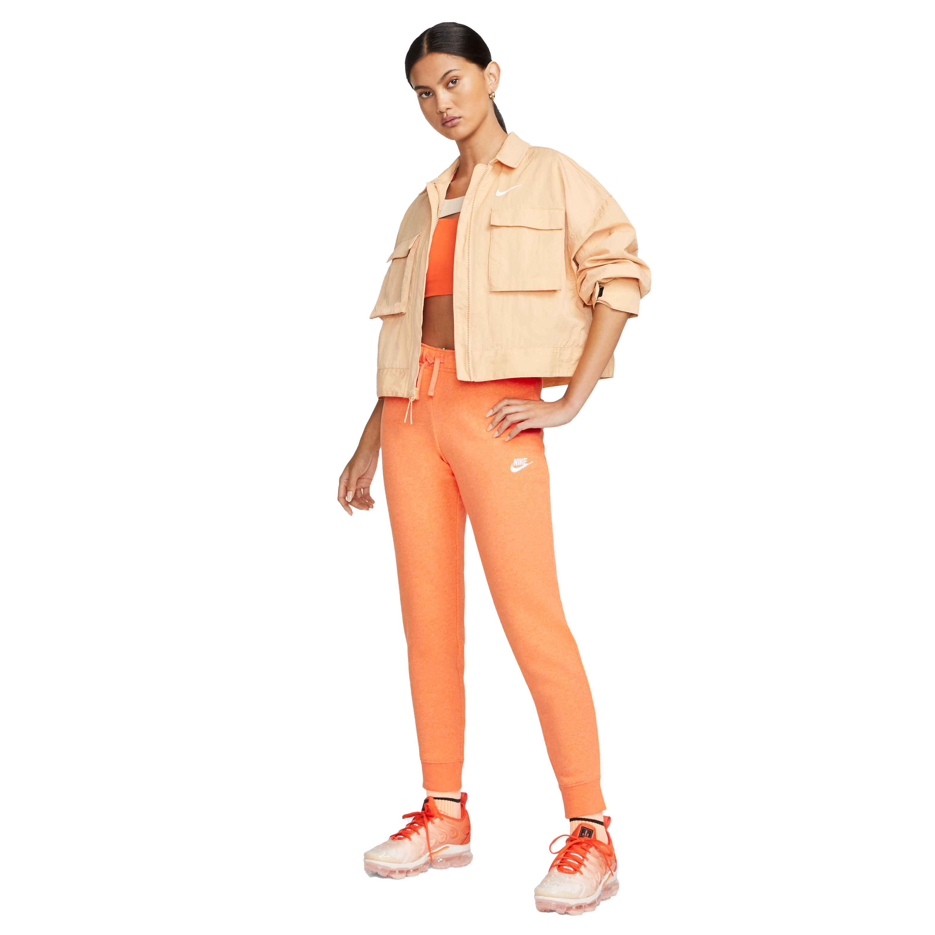 Nike orange tracksuit on sale womens