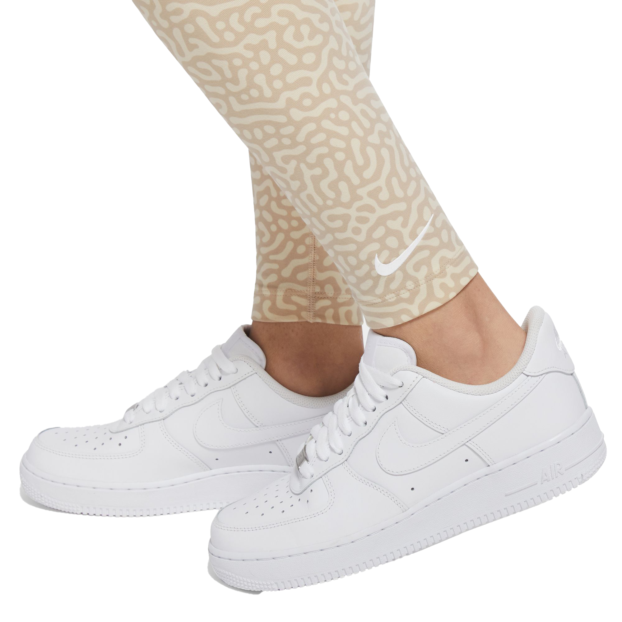 Nike Women's Sportswear Sport Shine Mid-Rise All Over Print