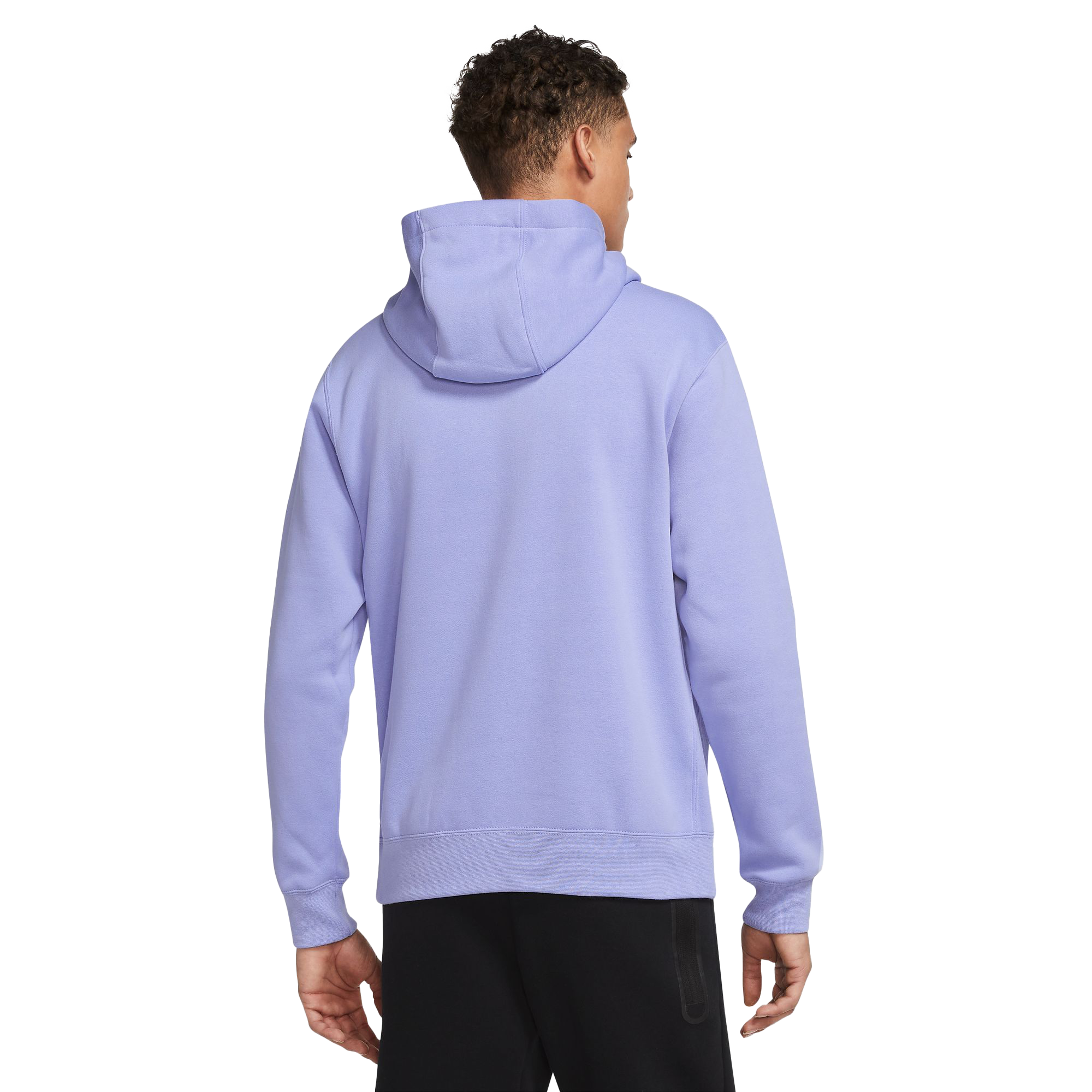 Nike Men s Sportswear Club Fleece Pullover Hoodie Light Purple