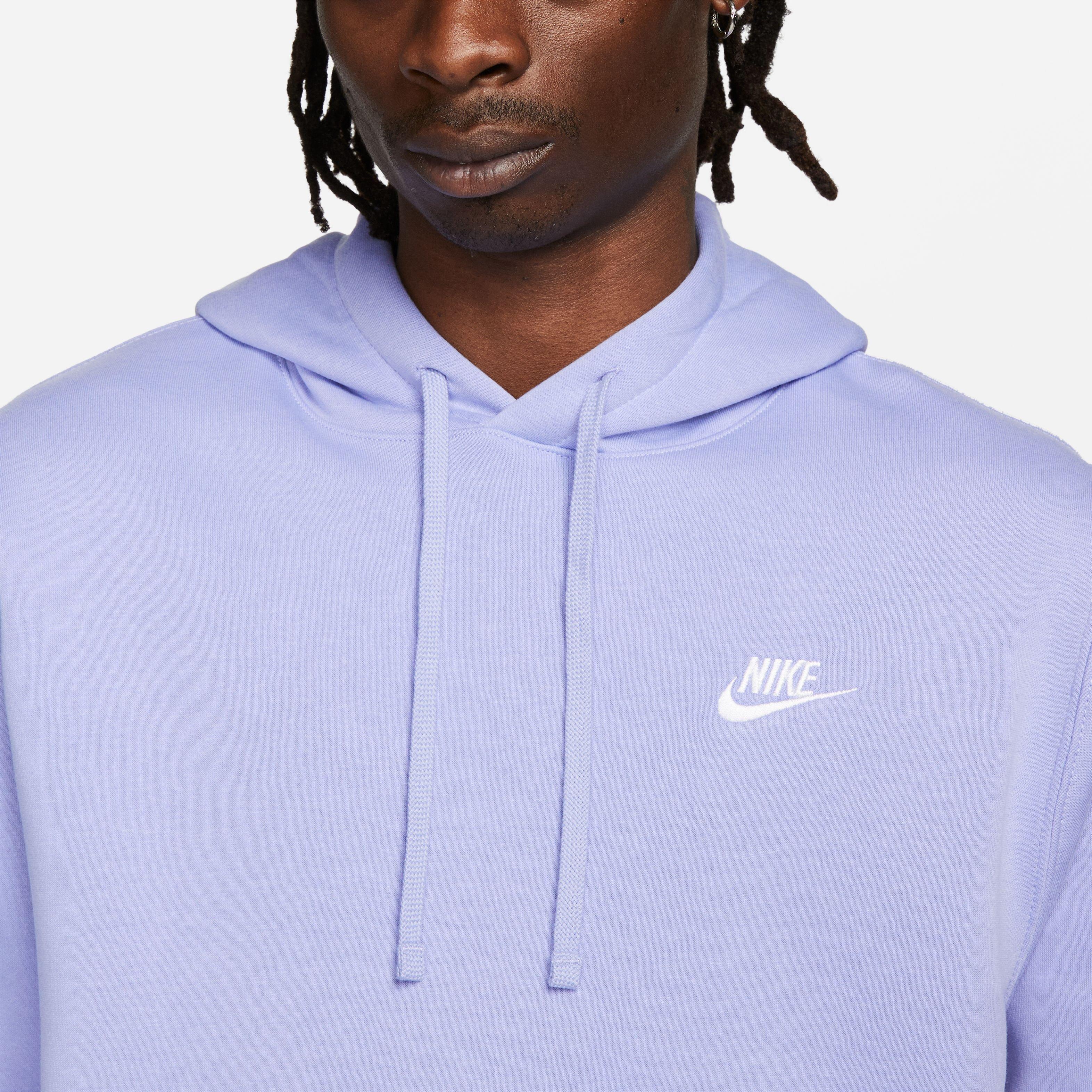 Mens nike hoodie discount purple