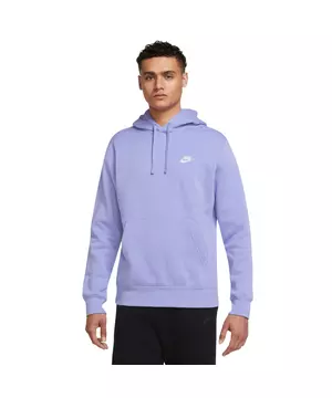 Nike Men's Sportswear Club Fleece Pullover Hoodie-Light Purple ...