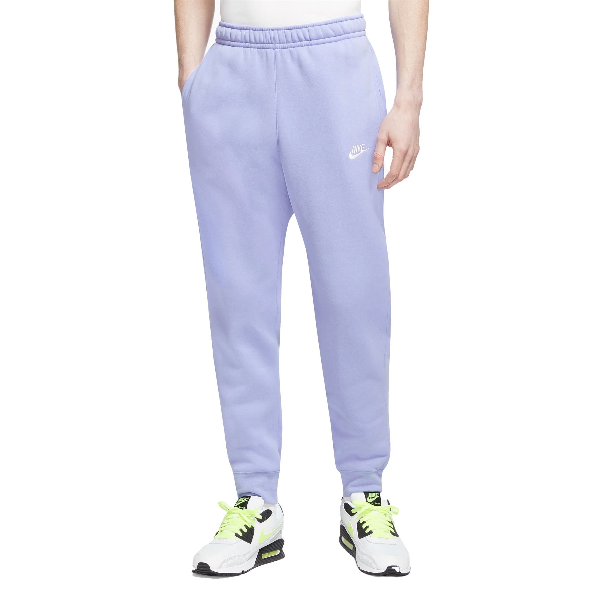 Nike Sportswear Club Fleece Jogger Purple White 