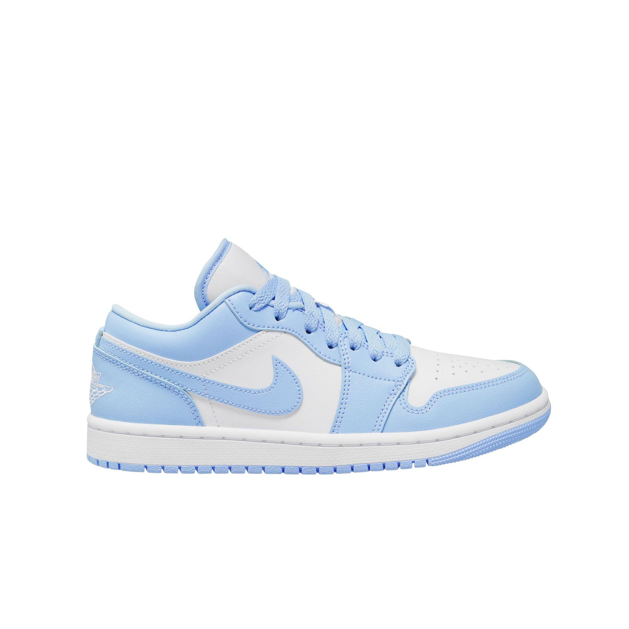 Jordan 1 Low White/Black/White Women's Shoe - Hibbett