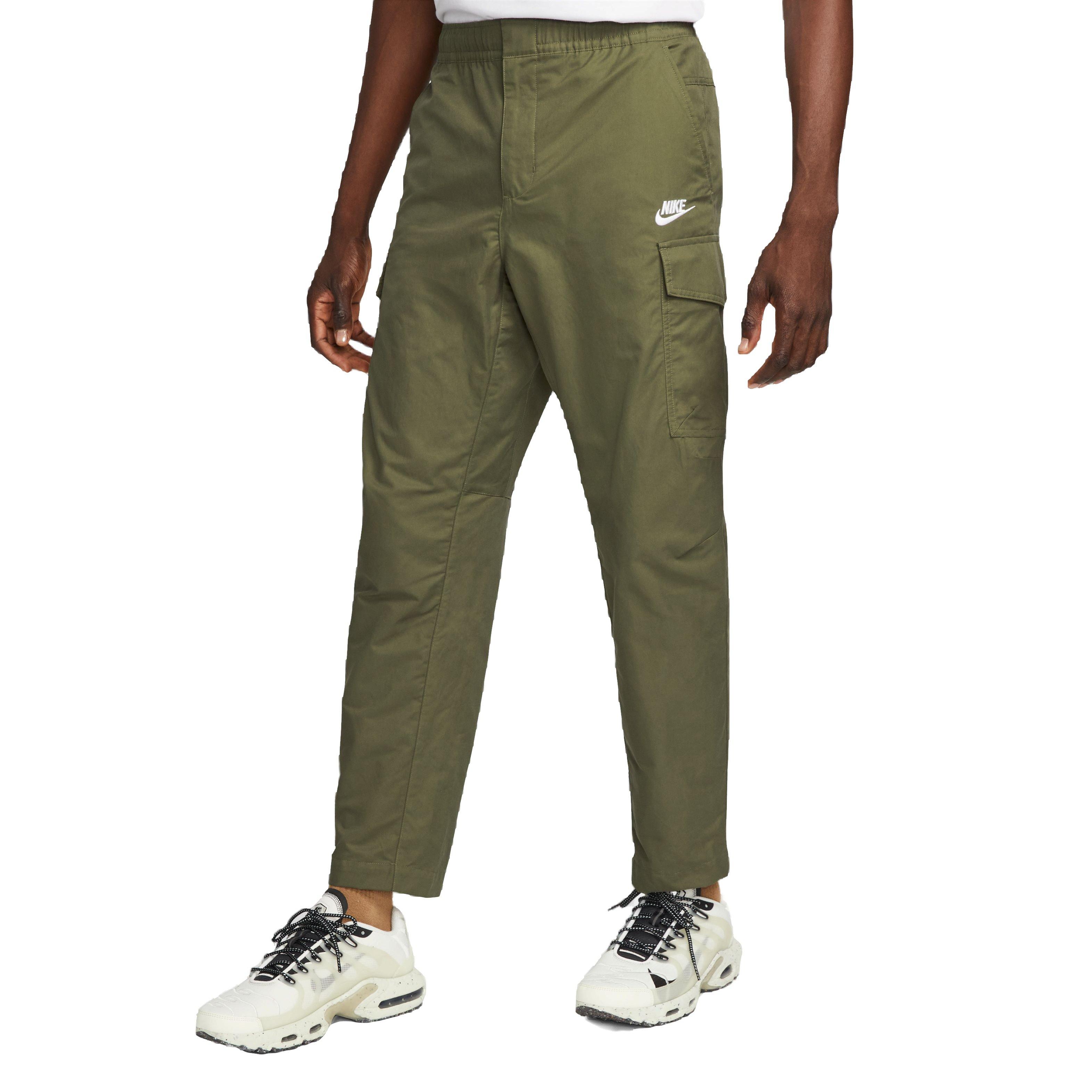 Nike Sportswear Men's Woven Pants Twill Fabric and Cargo Pockets CU4325-010  Size L Black/White : : Clothing, Shoes & Accessories