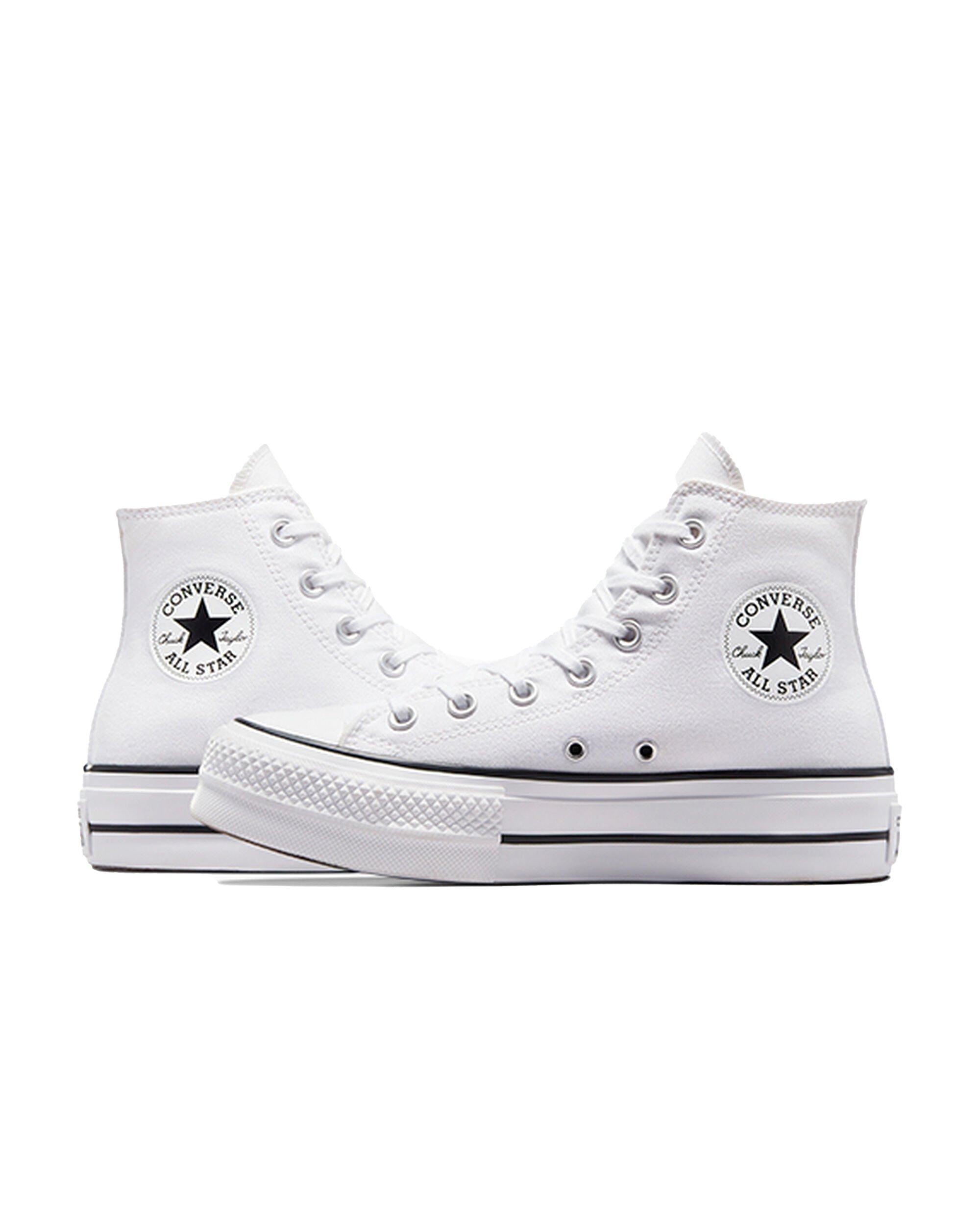 Converse Chuck Taylor All Star Platform Lift White Women s Shoe Hibbett