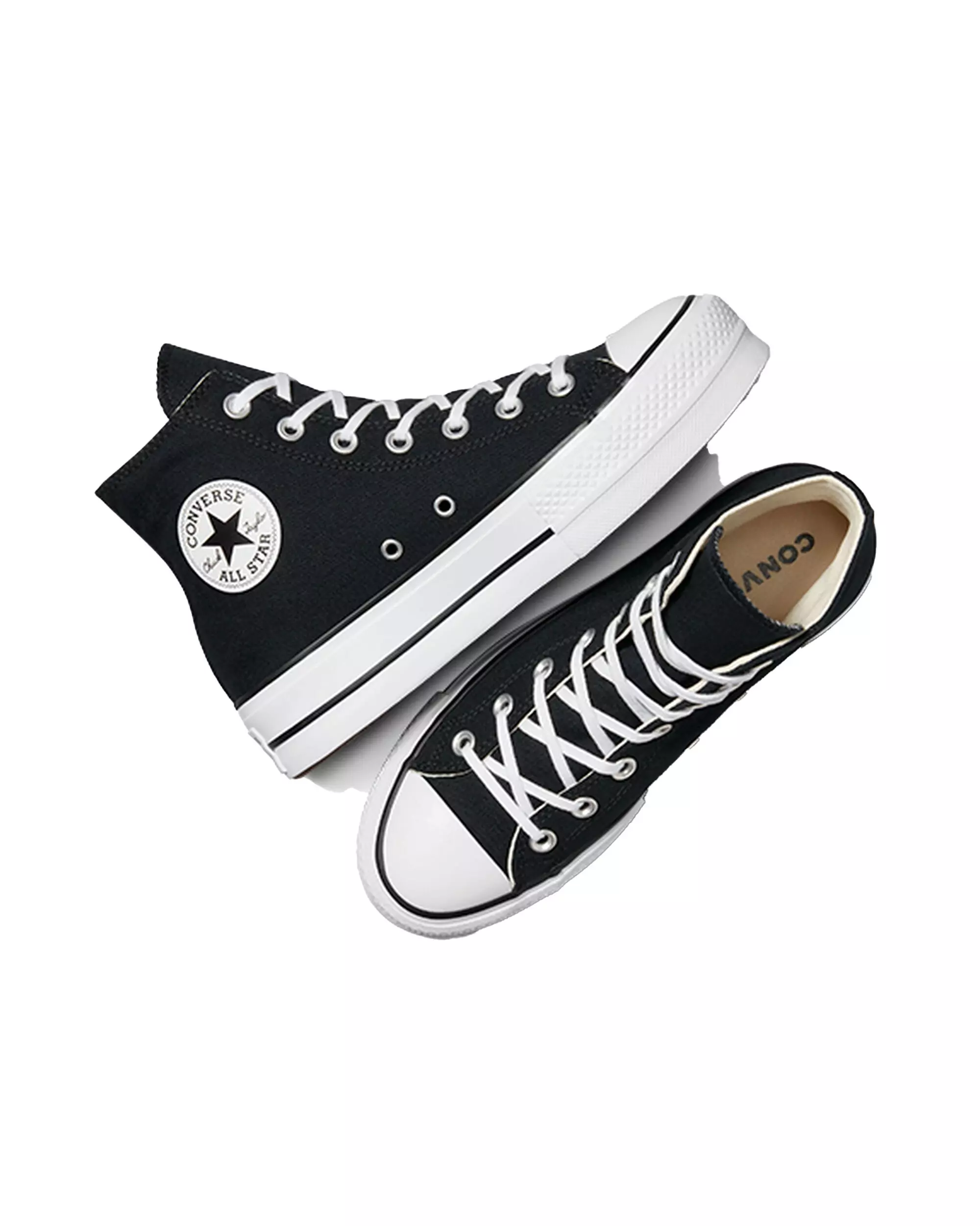 Converse Chuck Taylor All Star Platform Lift "Black" Women's Shoe - BLACK/WHITE