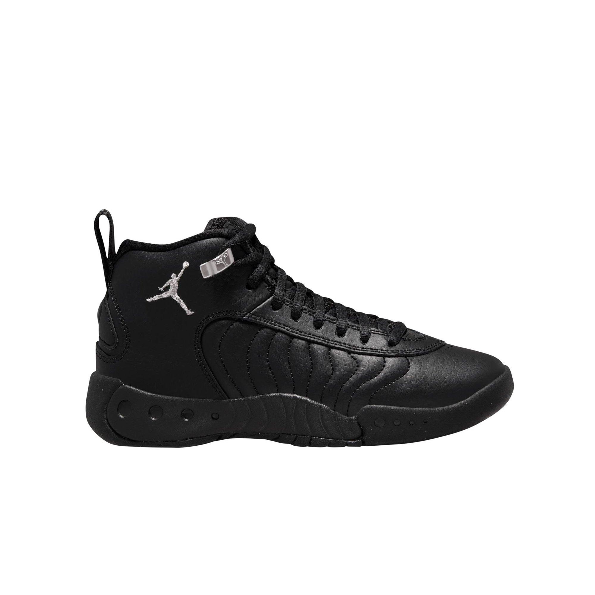 Jordan Jumpman Pro Black/Metallic Silver Grade School Boys' Shoe