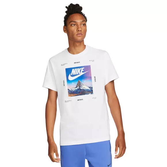 Nike Basketball NBA team 31 graphic back print t-shirt in blue