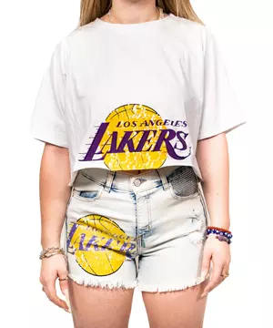 FISLL Women's Los Angeles Lakers Tee - Hibbett
