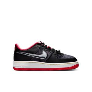 Nike Air Force 1 LV8 (GS) Big Kids' Shoes Team Red-White-Black