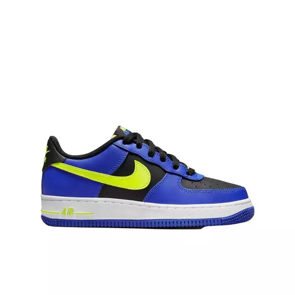 Escudero el último nombre de la marca Nike Air Force 1 LV8 "Racer Blue/Volt/Black/White" Grade School Boys' Shoe