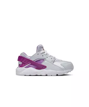 Veroveren Hij emotioneel Nike Huarache Run "Pure Platinum/Metallic Silver/Purple" Preschool Girls'  Shoe