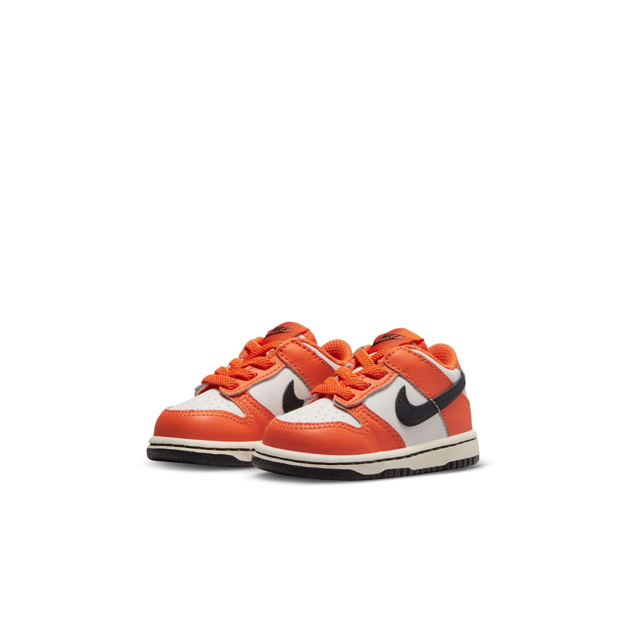 Nike Dunk Low Safety Orange/Phantom/Black Grade School Kids