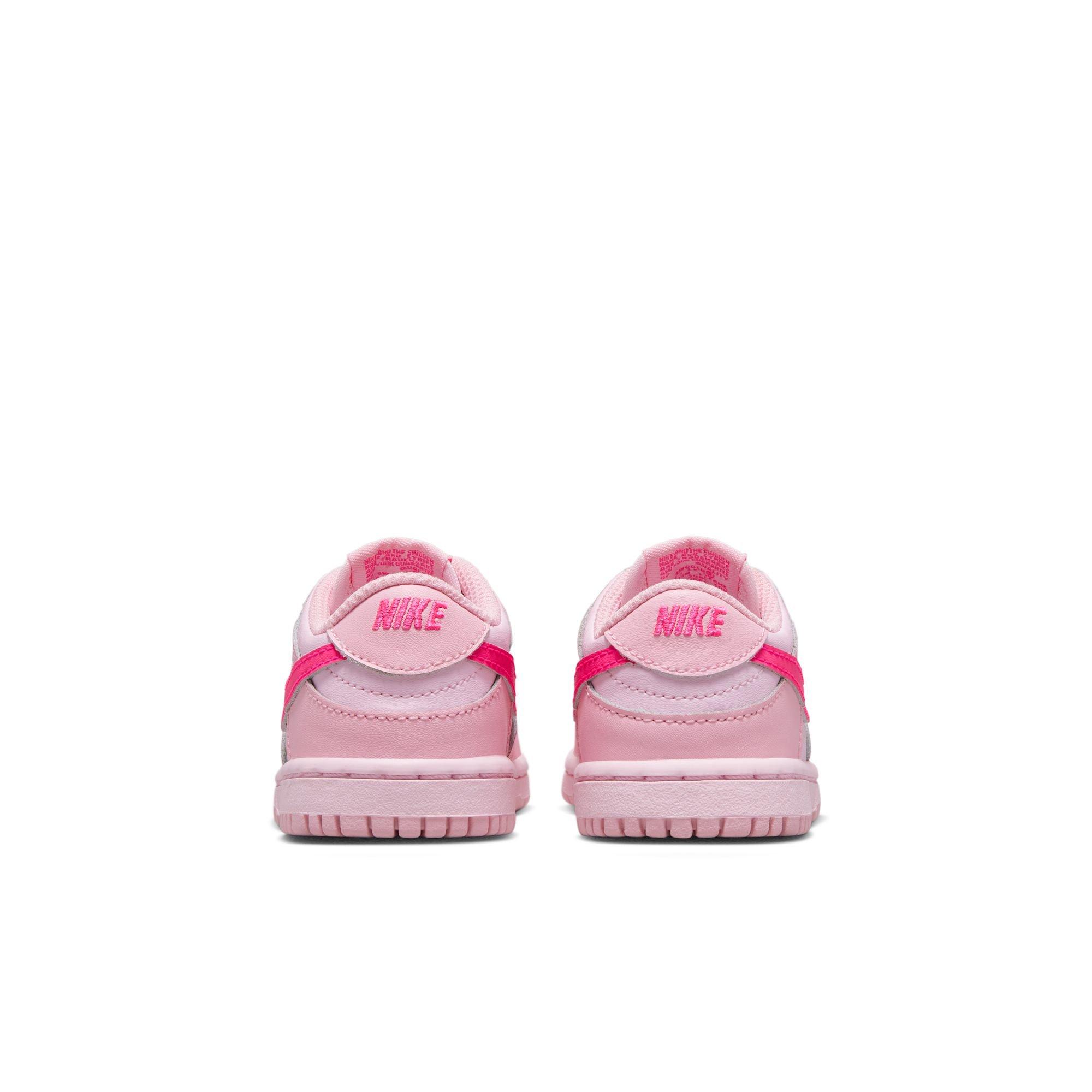 Nike Dunk Low Toddler Girls' "Med Soft Pink/Pink Foam/Hyper Pink" Shoe