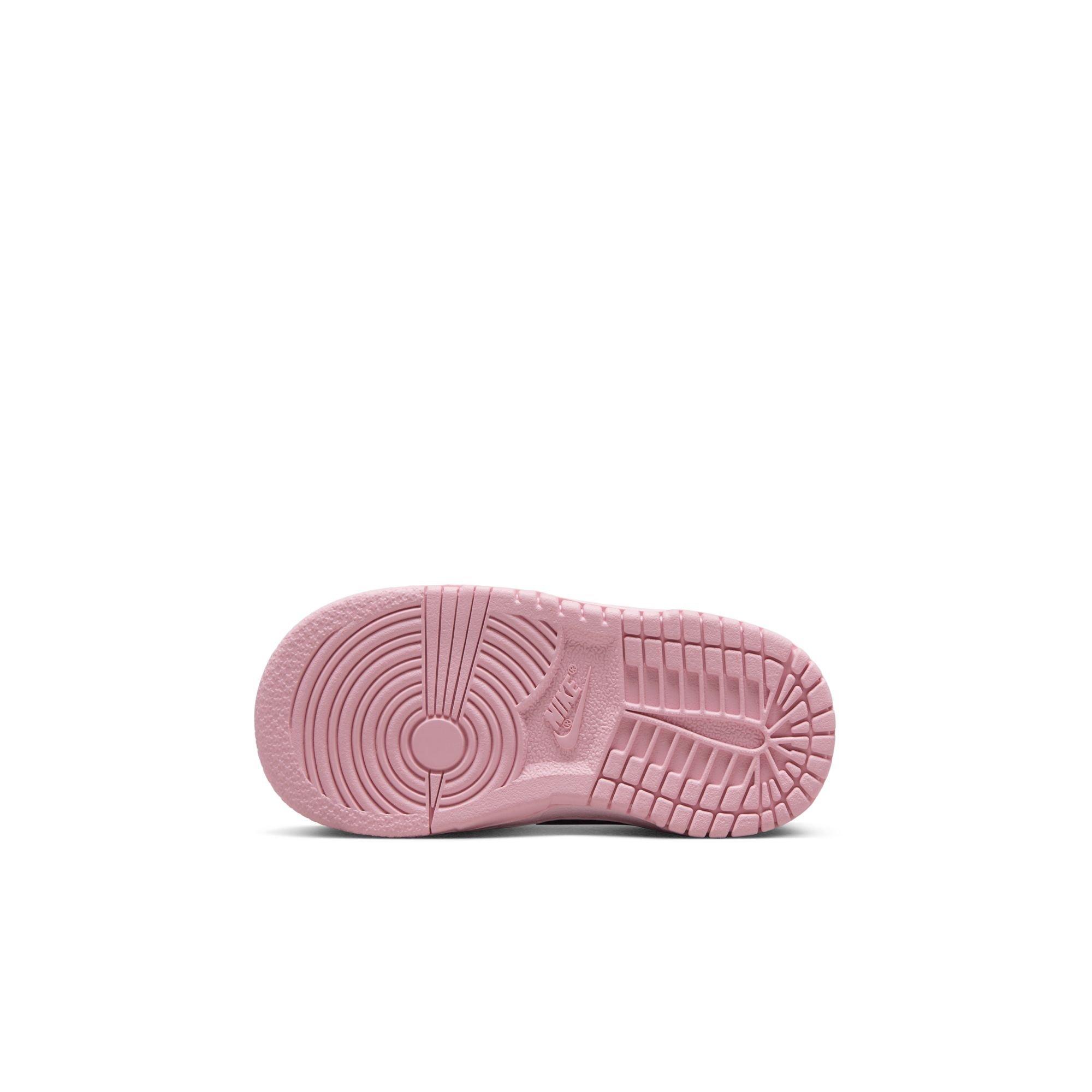 Nike Dunk Low Toddler Girls' "Med Soft Pink/Pink Foam/Hyper Pink" Shoe