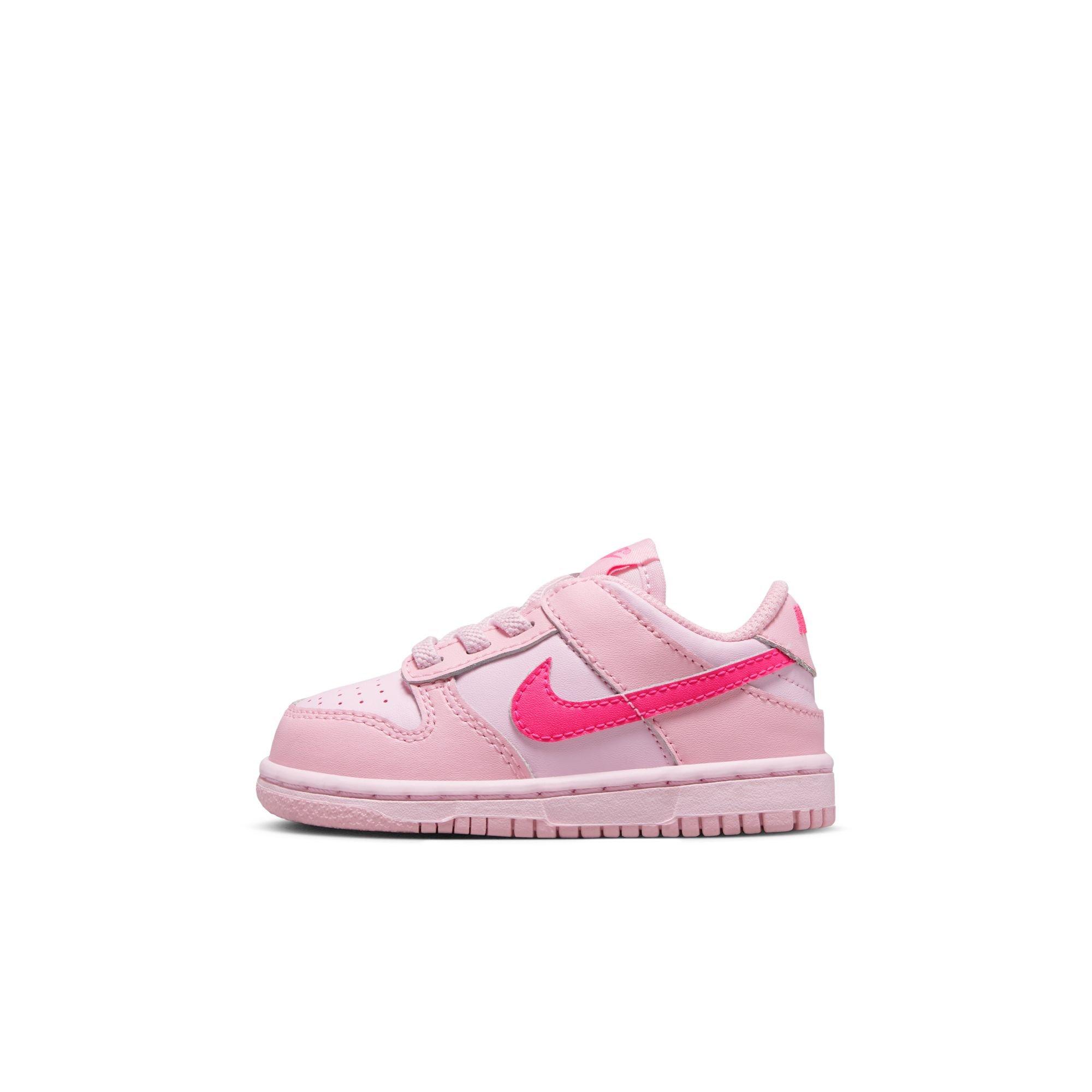 Nike Dunk Low Toddler Girls' "Med Soft Pink/Pink Foam/Hyper Pink" Shoe