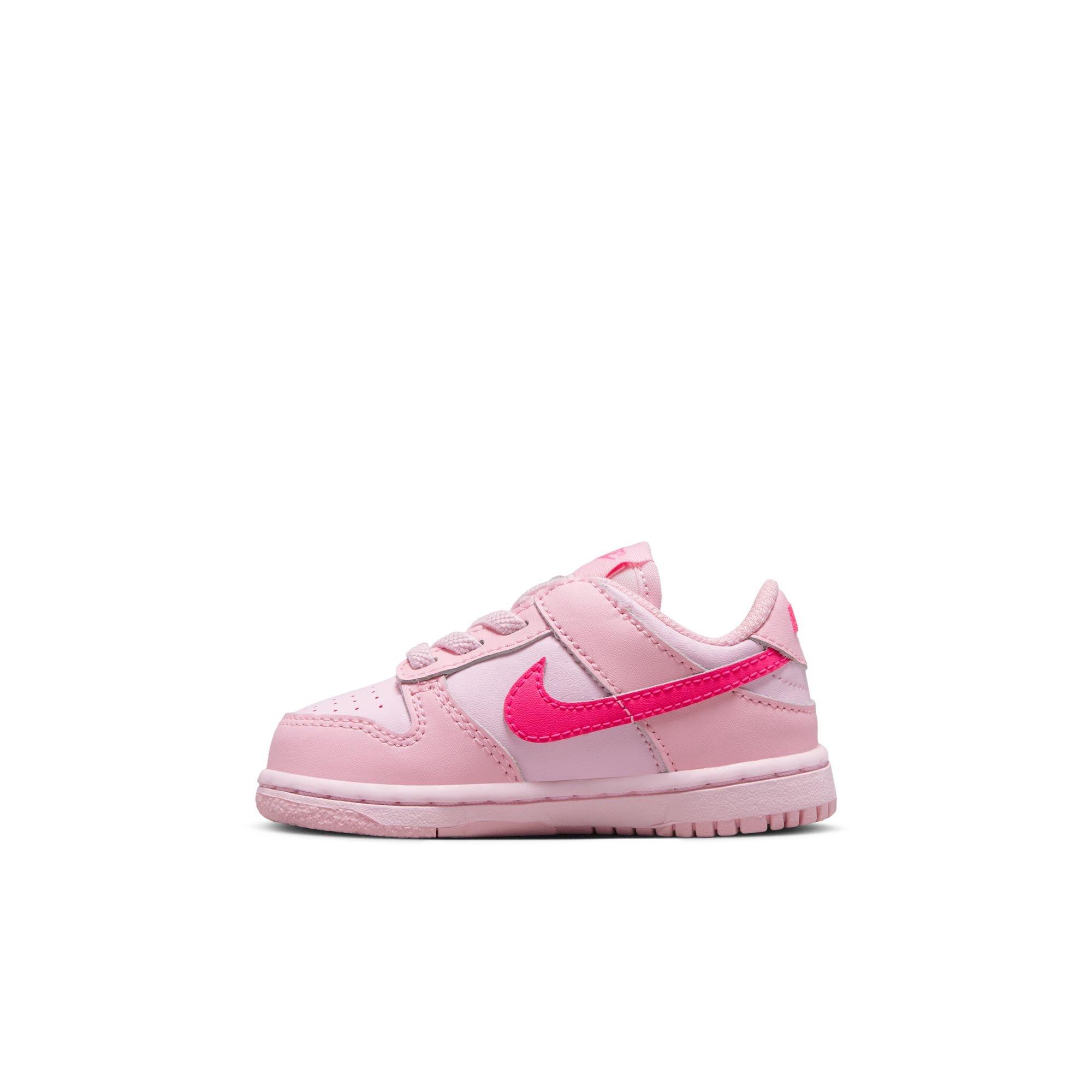 Nike Dunk Low Toddler Girls' "Med Soft Pink/Pink Foam/Hyper Pink" Shoe