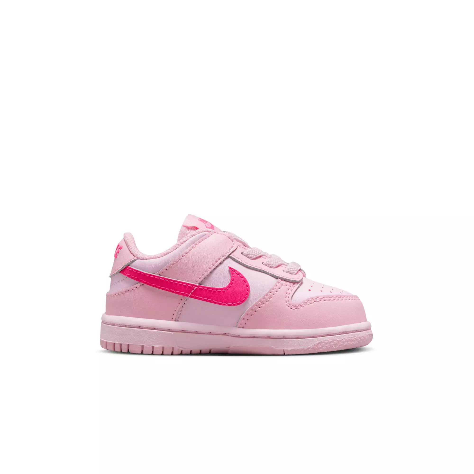 Nike Dunk Low "Med Soft Pink/Pink Foam/Hyper Pink" Toddler Girls' Shoe - PINK