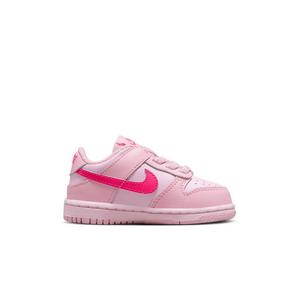 Nike Dunk Low "Med Soft Pink/Pink Foam/Hyper Pink" Toddler Girls' Shoe